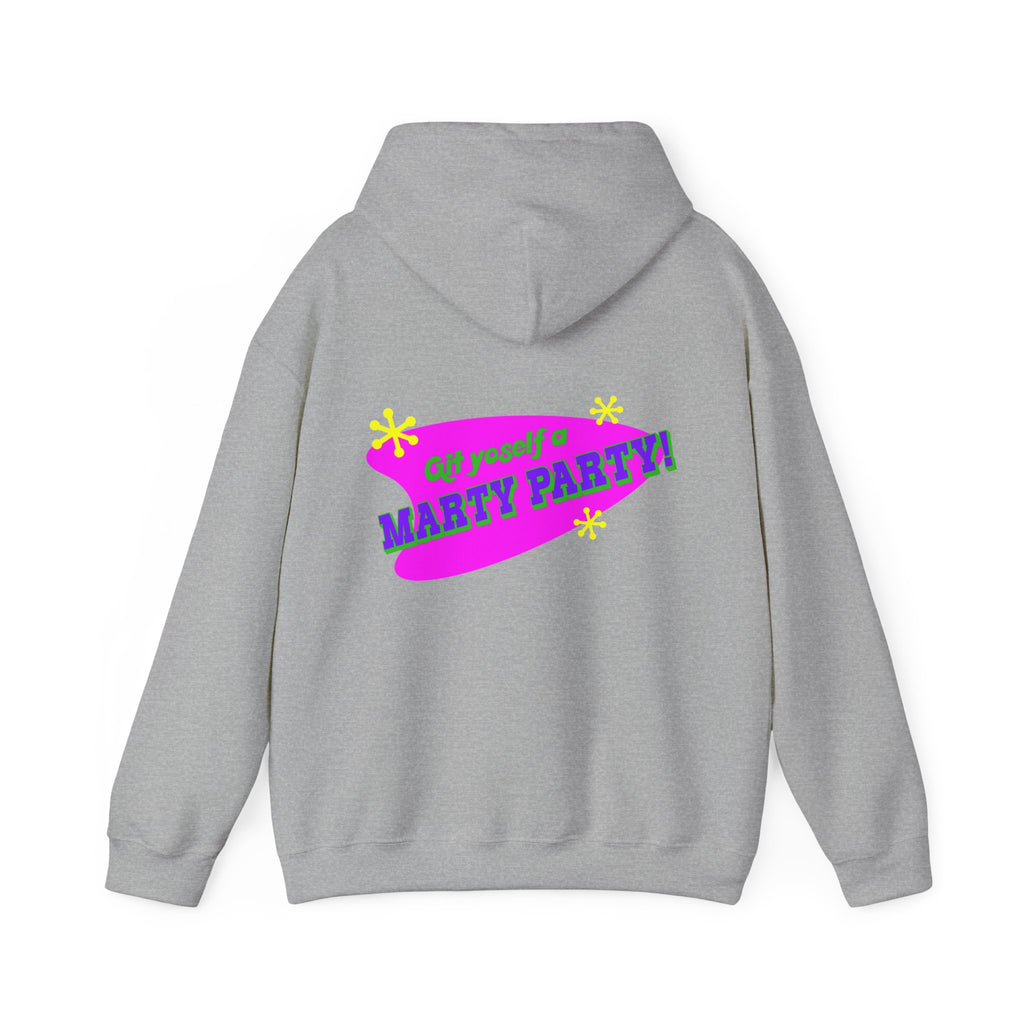 Marty Party Unisex Heavy Blend Hooded Sweatshirt