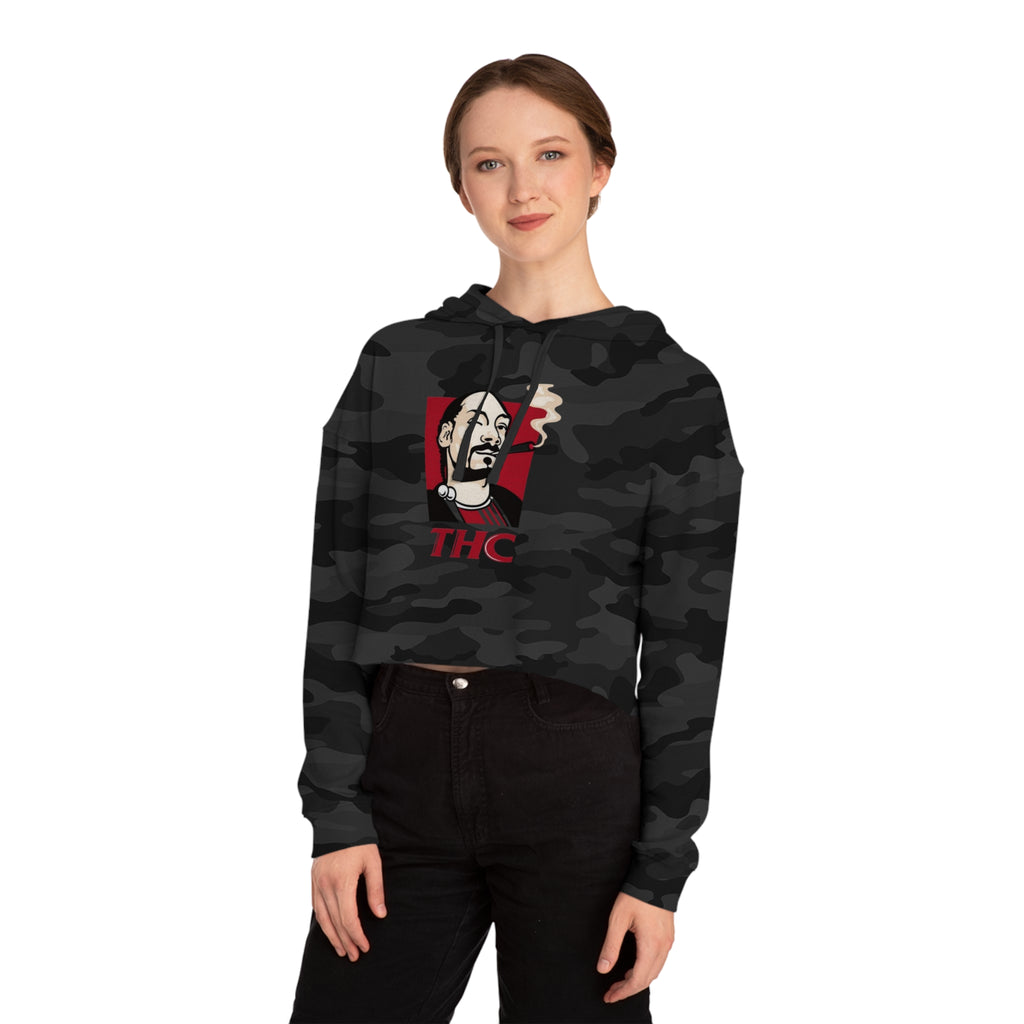 Bucket Love Cropped Hooded Sweatshirt - Chill Vibes
