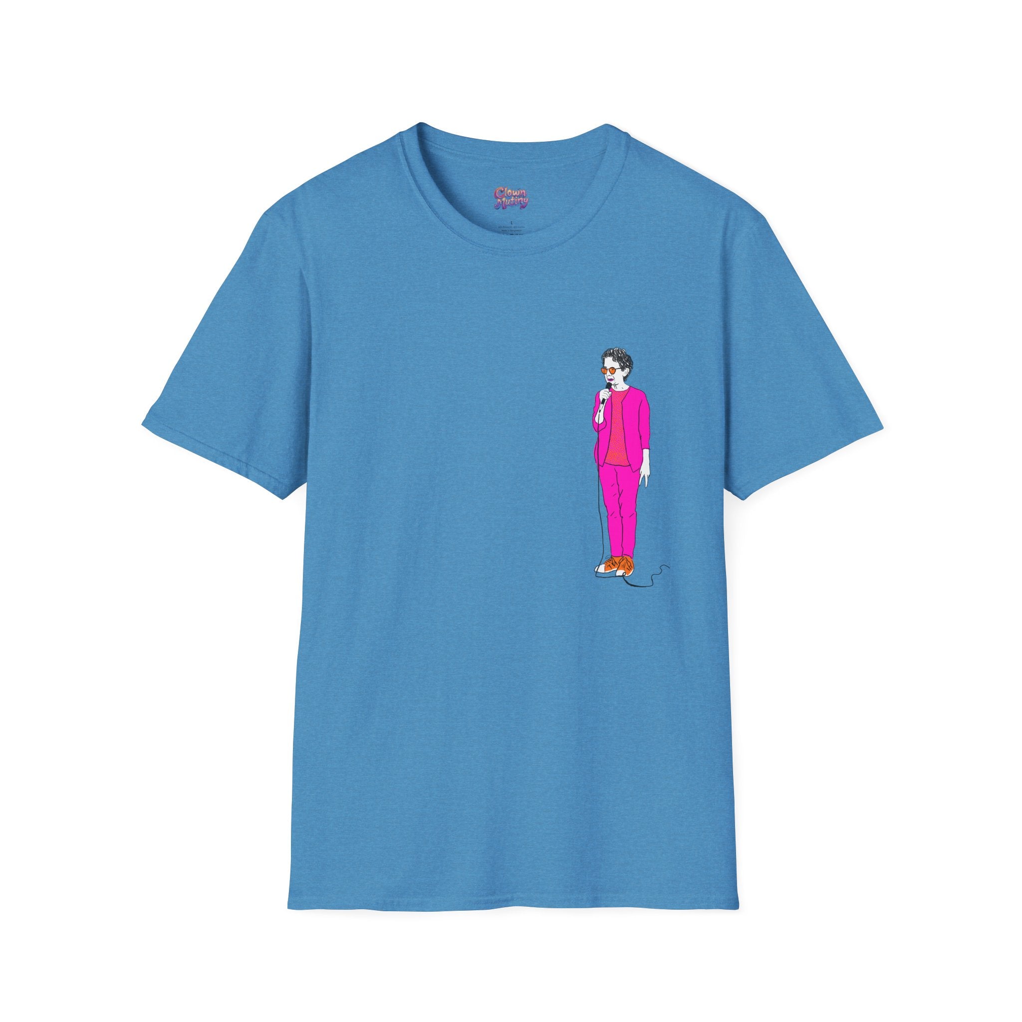 Draw and Guffaw Loren K Little Old Lady Unisex Softstyle T-Shirt