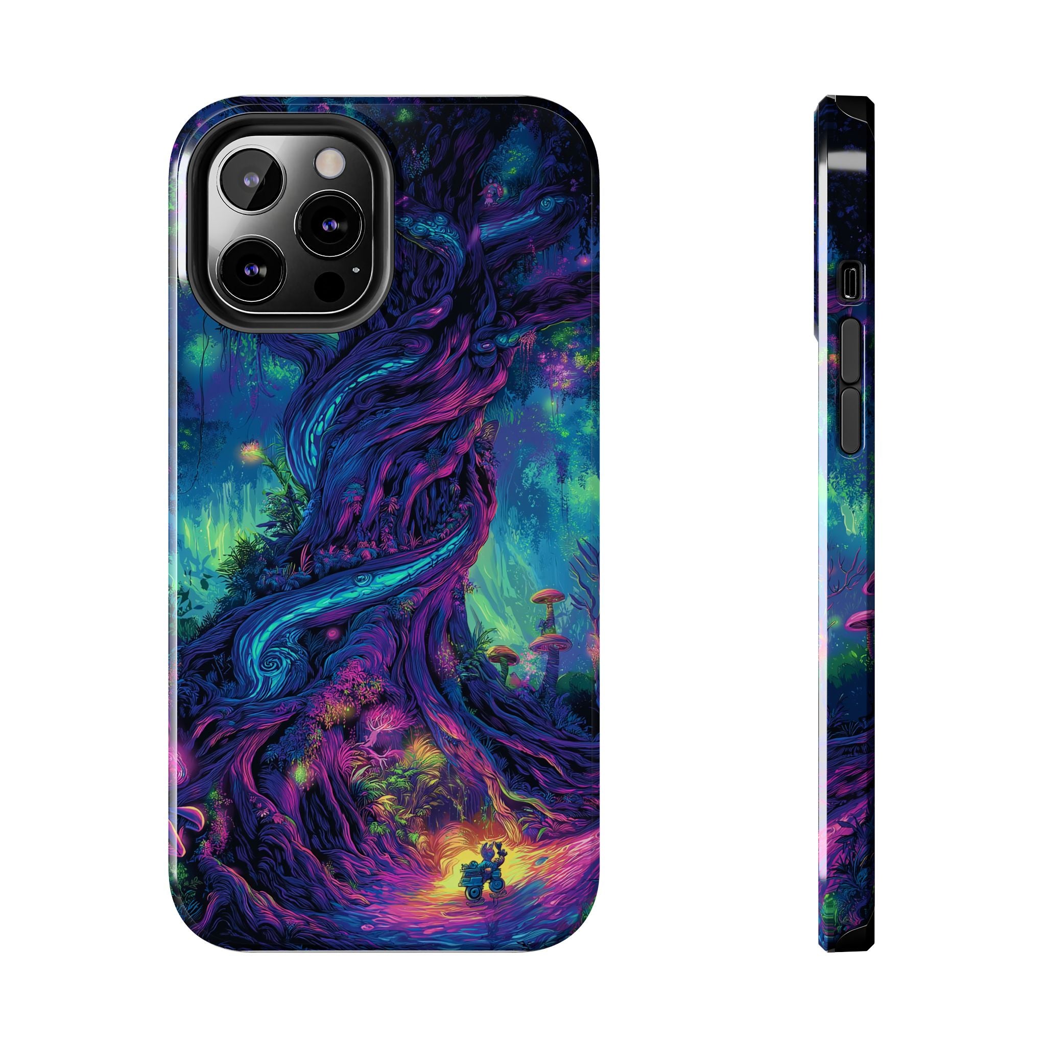 Psychedelic Tree Tough Phone Cases
