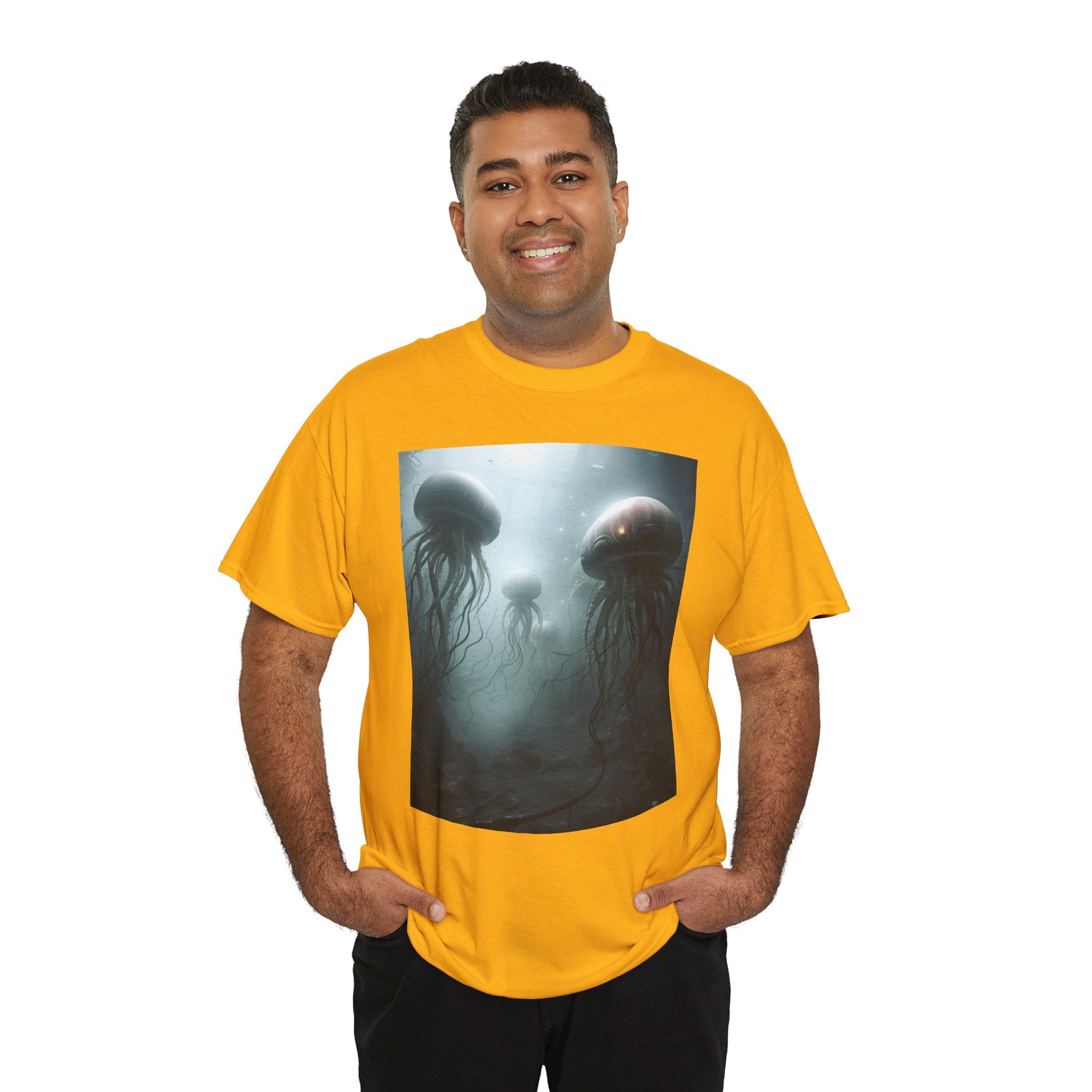 Alien Jellyfish Unisex Heavy Cotton Tee