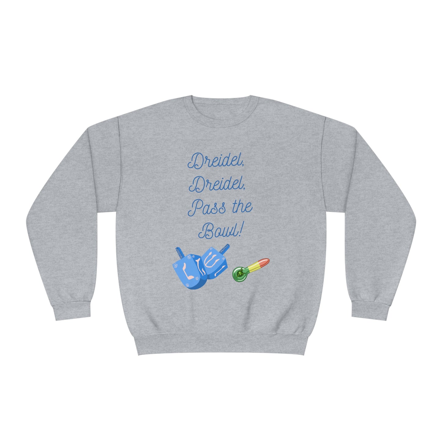 Dreidel Bowl Unisex NuBlend Crewneck Sweatshirt