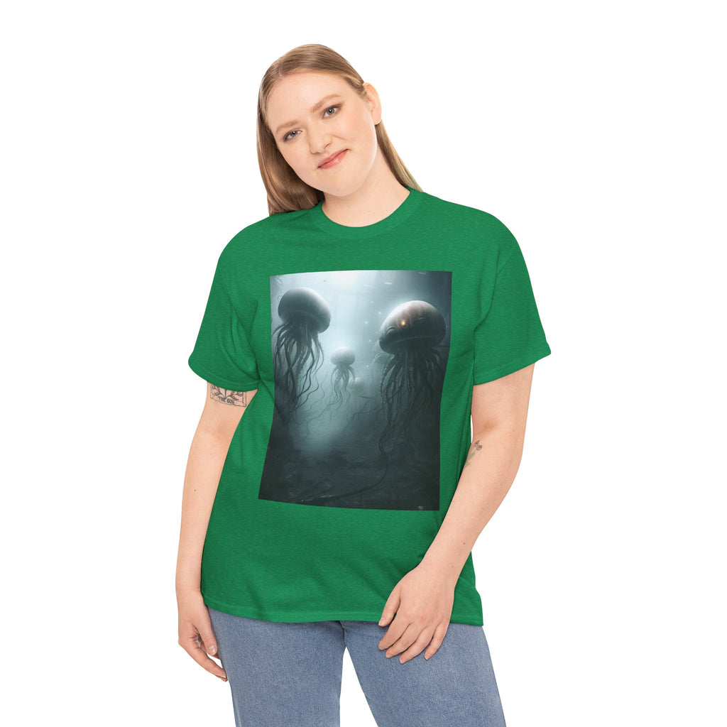 Alien Jellyfish Unisex Heavy Cotton Tee
