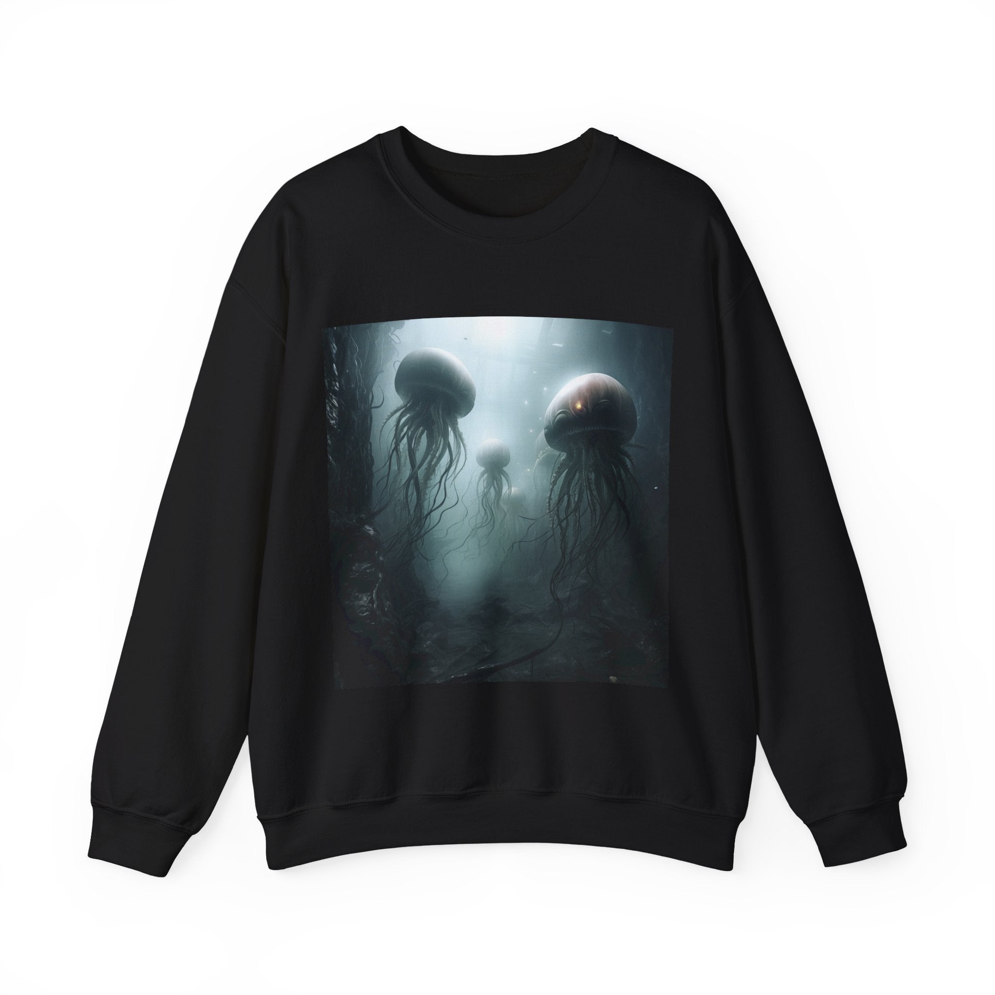 Alien Jellyfish Unisex Heavy Blend Crewneck Sweatshirt