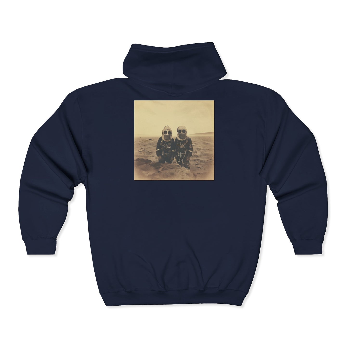 Mars Martians Unisex Heavy Blend Full Zip Hooded Sweatshirt