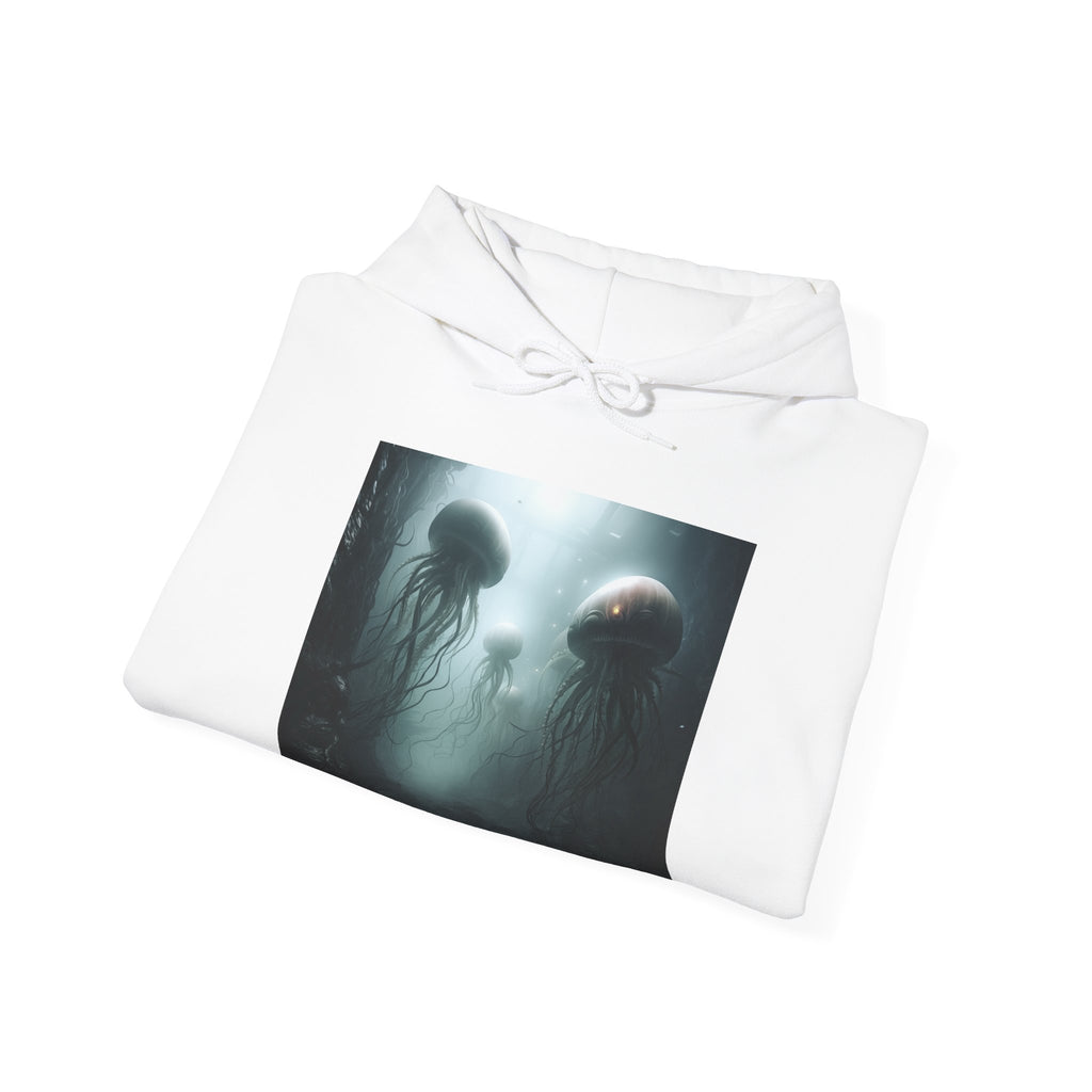 Alien Jellyfish Unisex Heavy Blend Hooded Sweatshirt