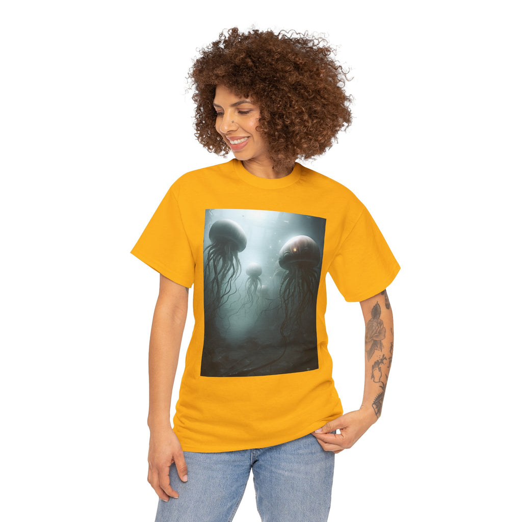 Alien Jellyfish Unisex Heavy Cotton Tee