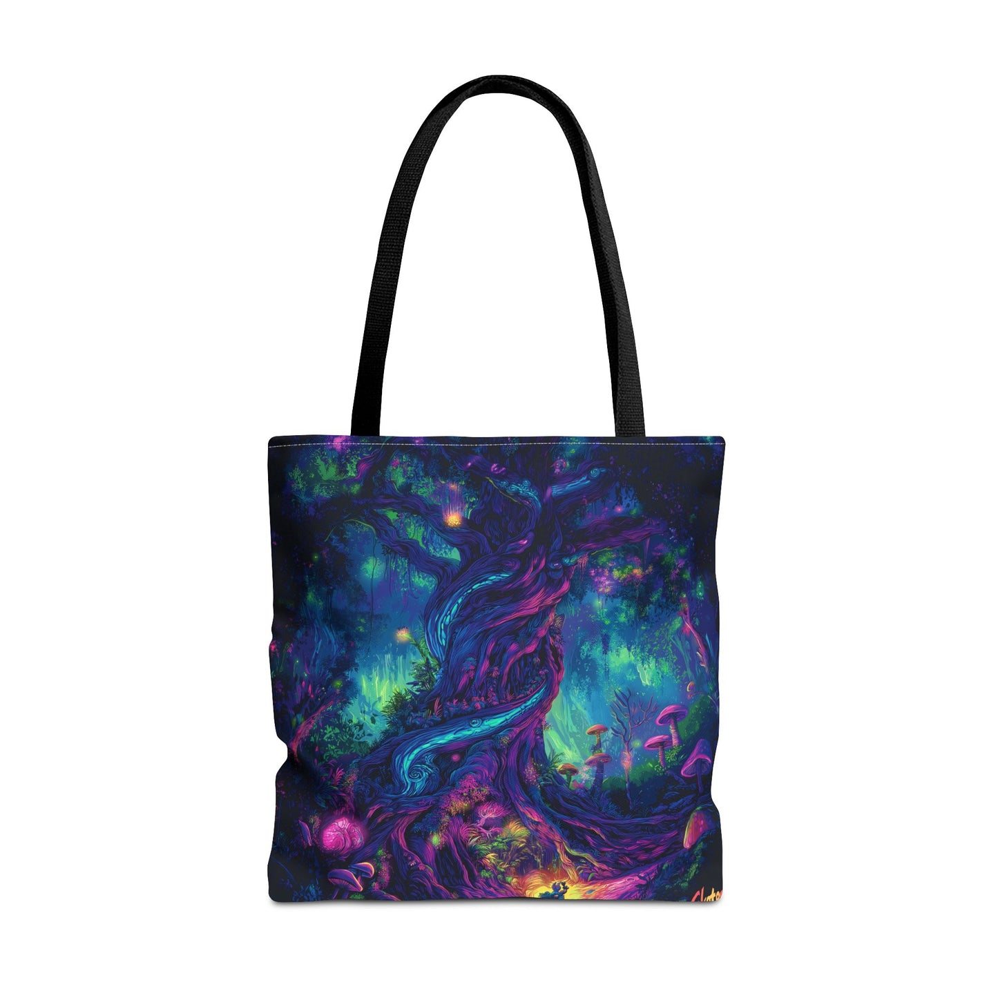 Psychedelic Tree Tote Bag (AOP)