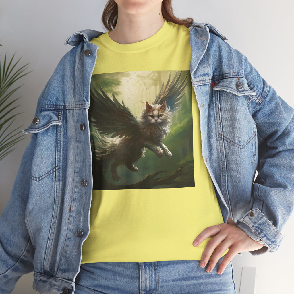 Fantasy Cat Unisex Heavy Cotton Tee