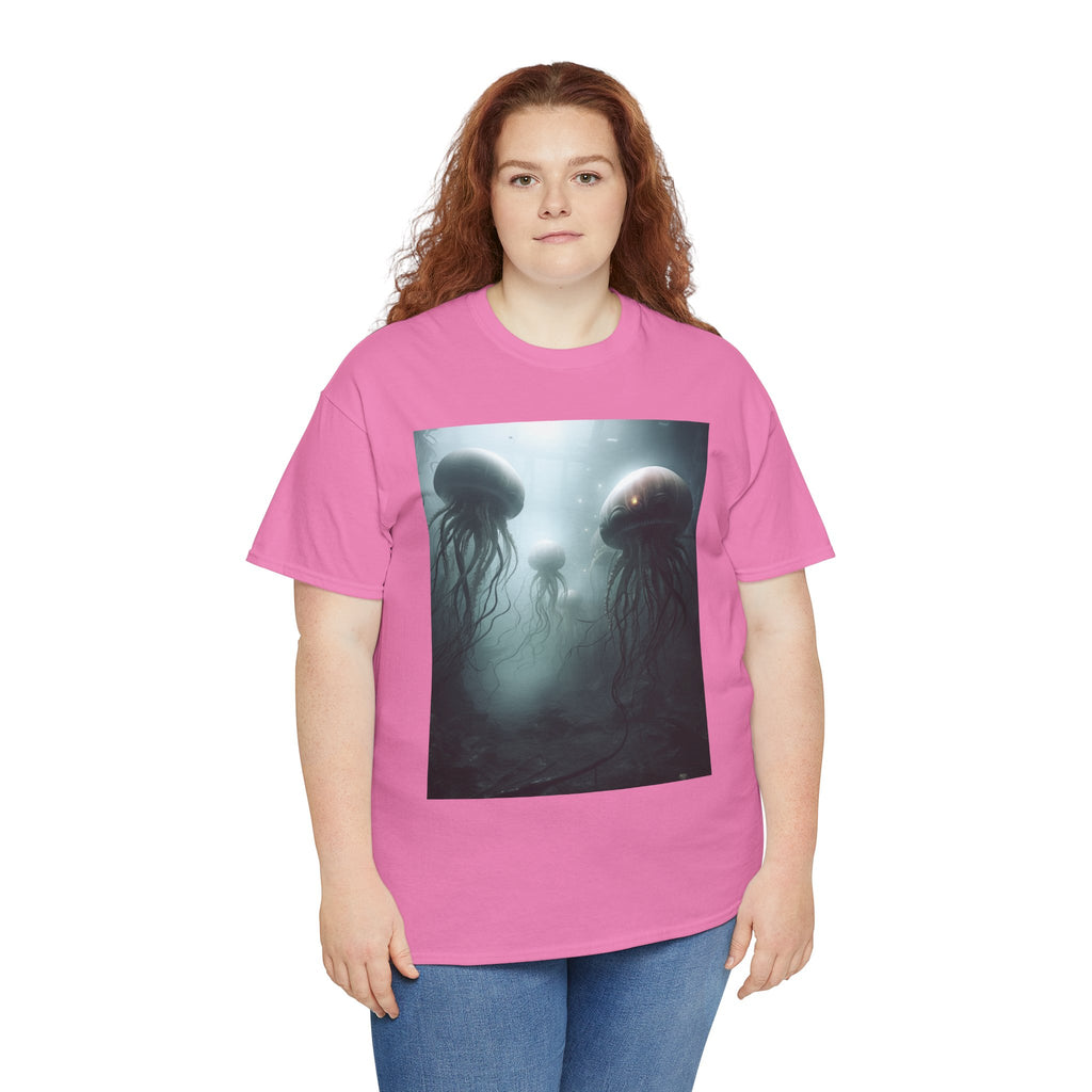 Alien Jellyfish Unisex Heavy Cotton Tee