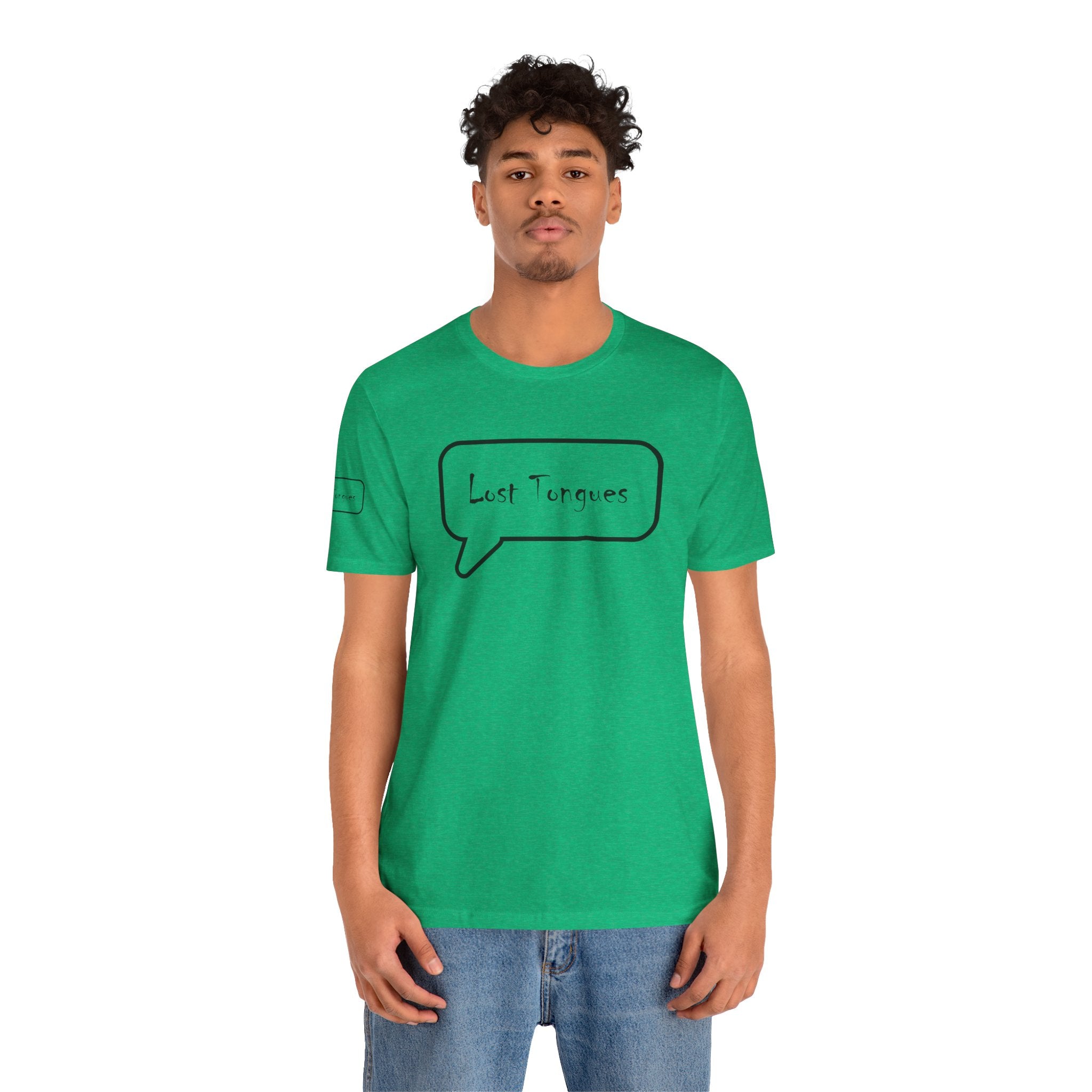 Lost Tongues Unisex Jersey Short Sleeve Tee
