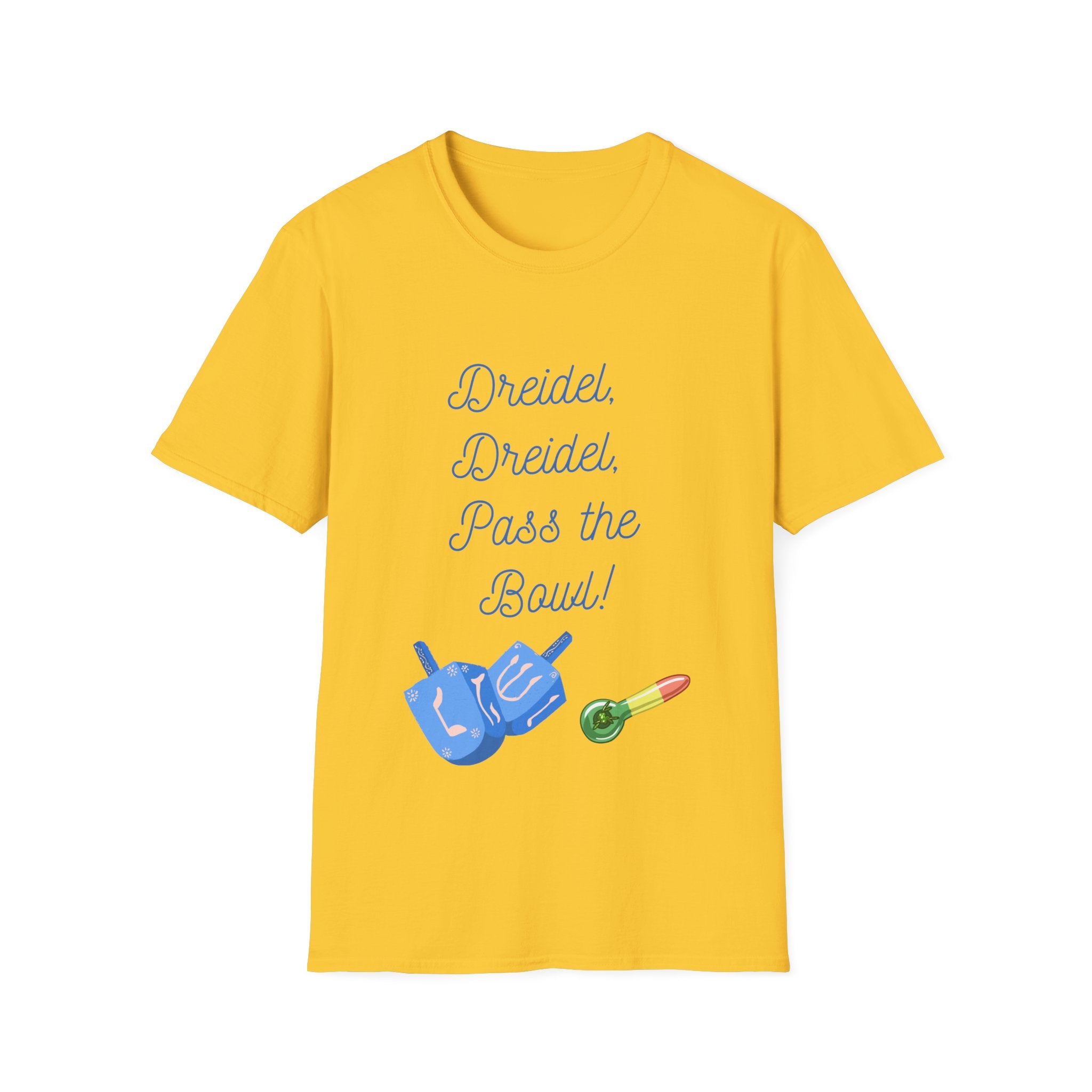 Dreidel Bowl Unisex Softstyle T-Shirt