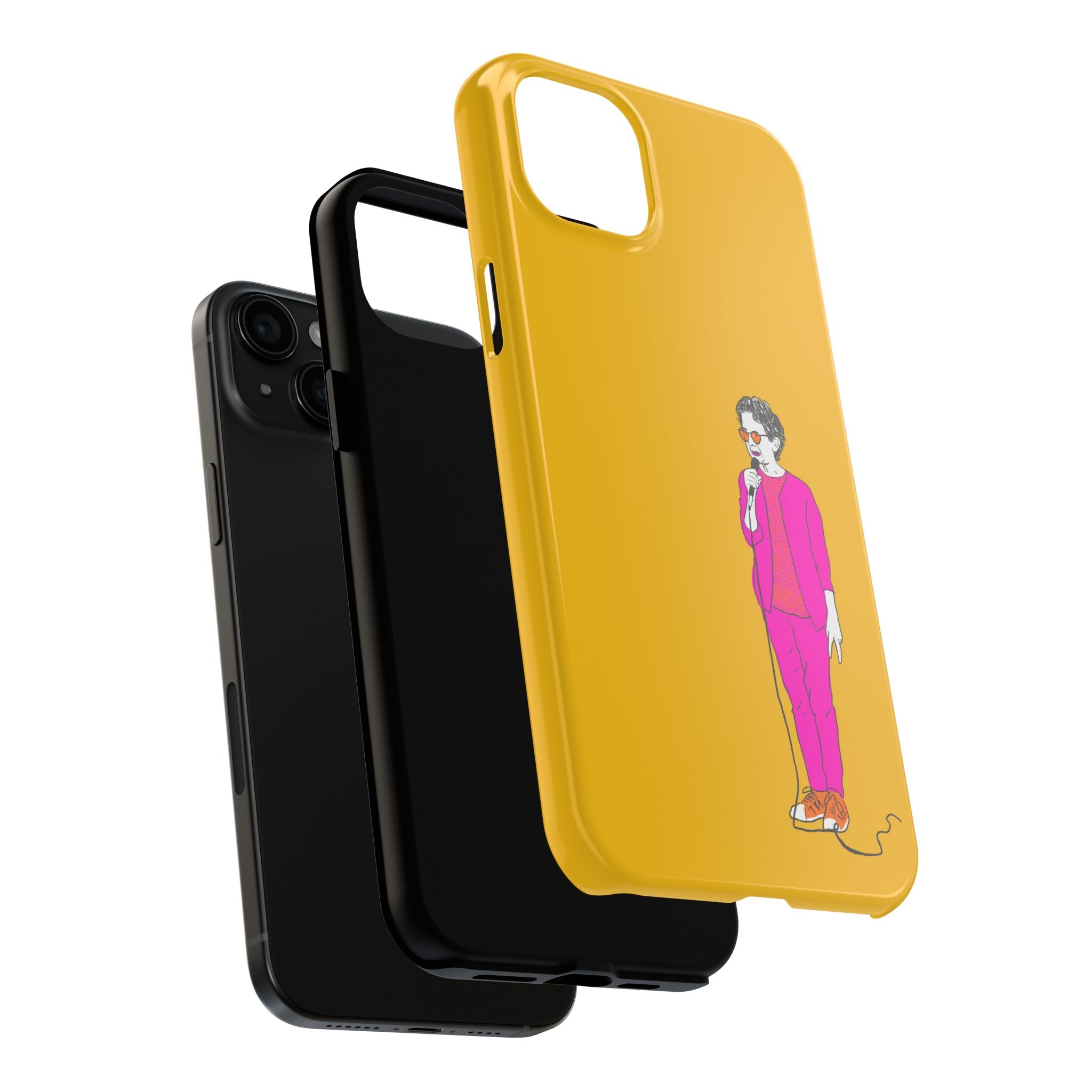 Loren K Little Old Lesbian Tough Phone Cases