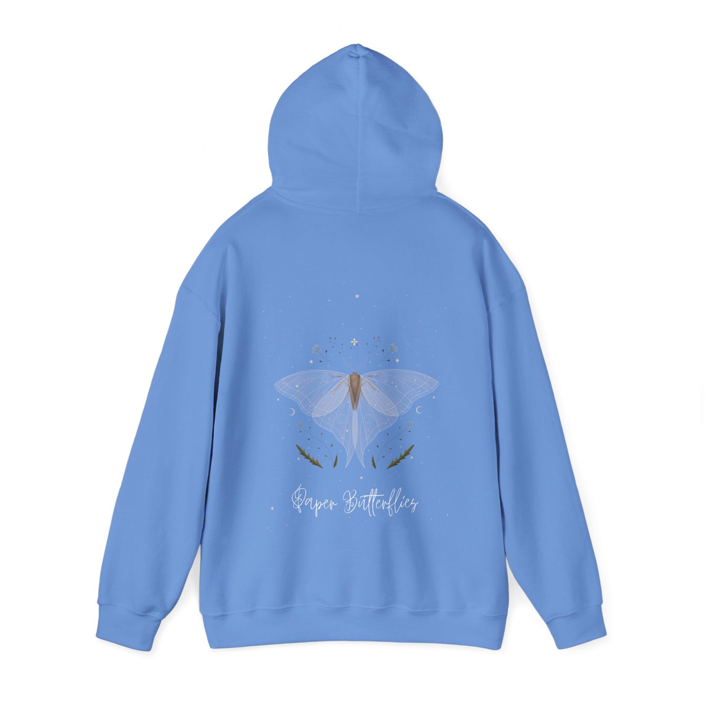 Paper Butterflies Fancy Unisex Heavy Blend Hooded Sweatshirt
