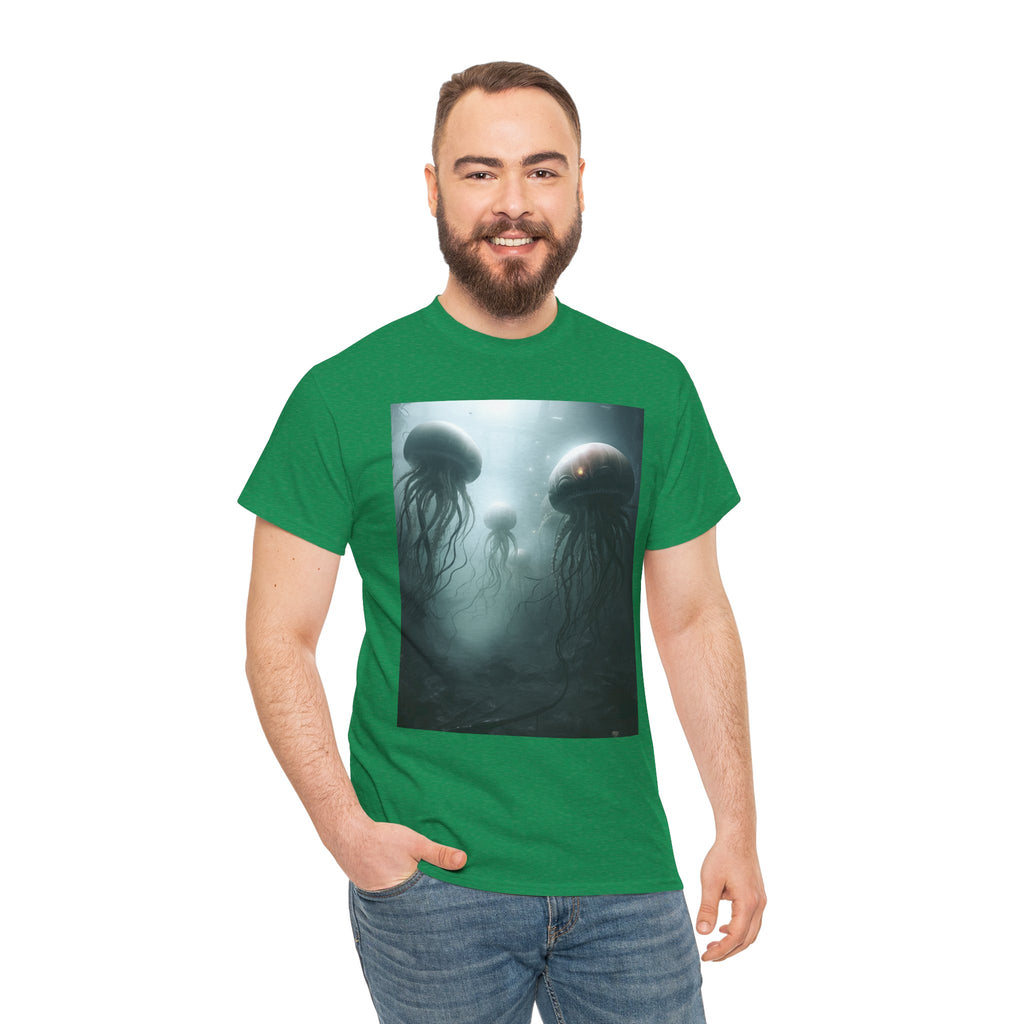 Alien Jellyfish Unisex Heavy Cotton Tee