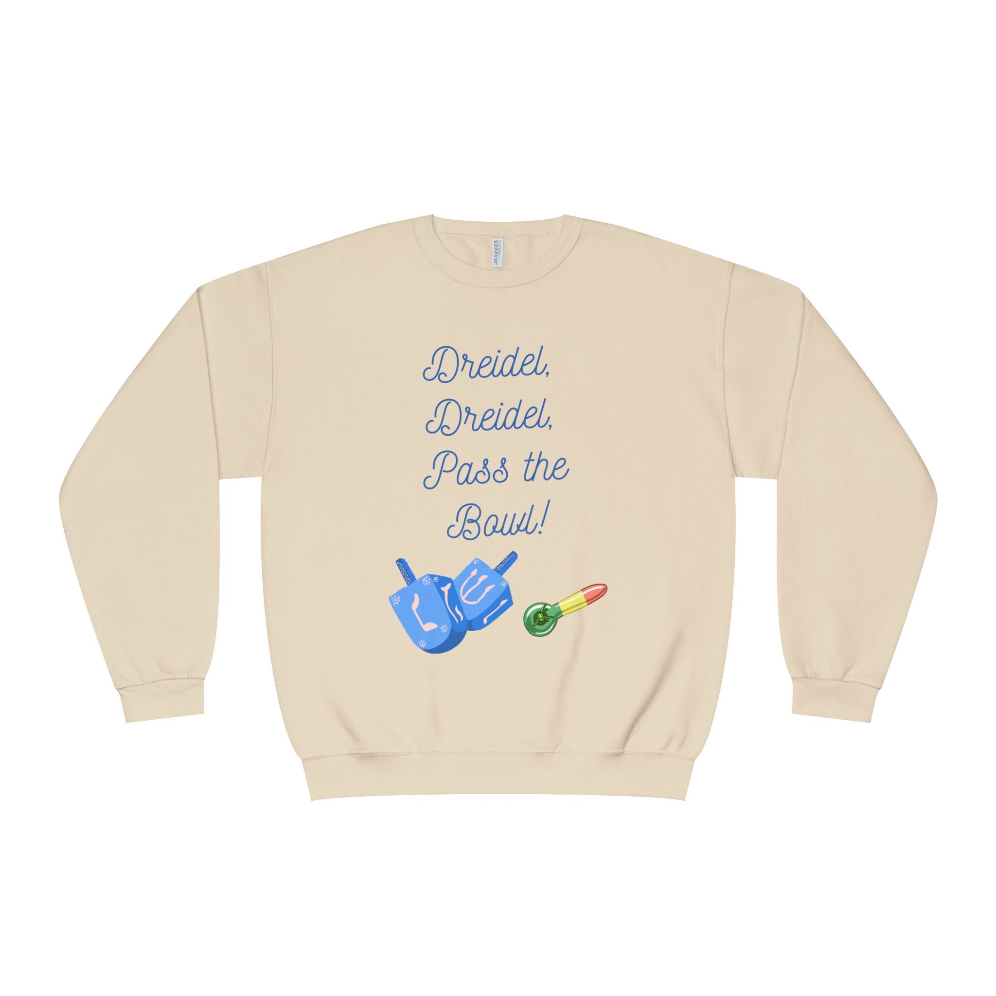 Dreidel Bowl Unisex NuBlend Crewneck Sweatshirt