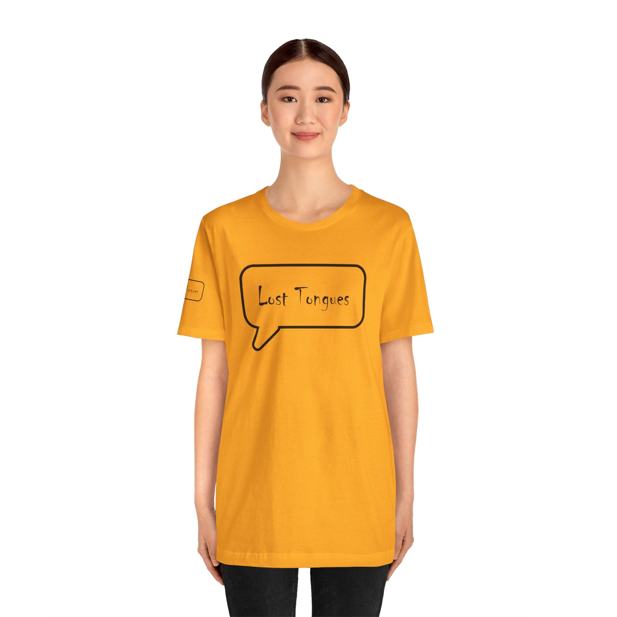 Lost Tongues Unisex Jersey Short Sleeve Tee