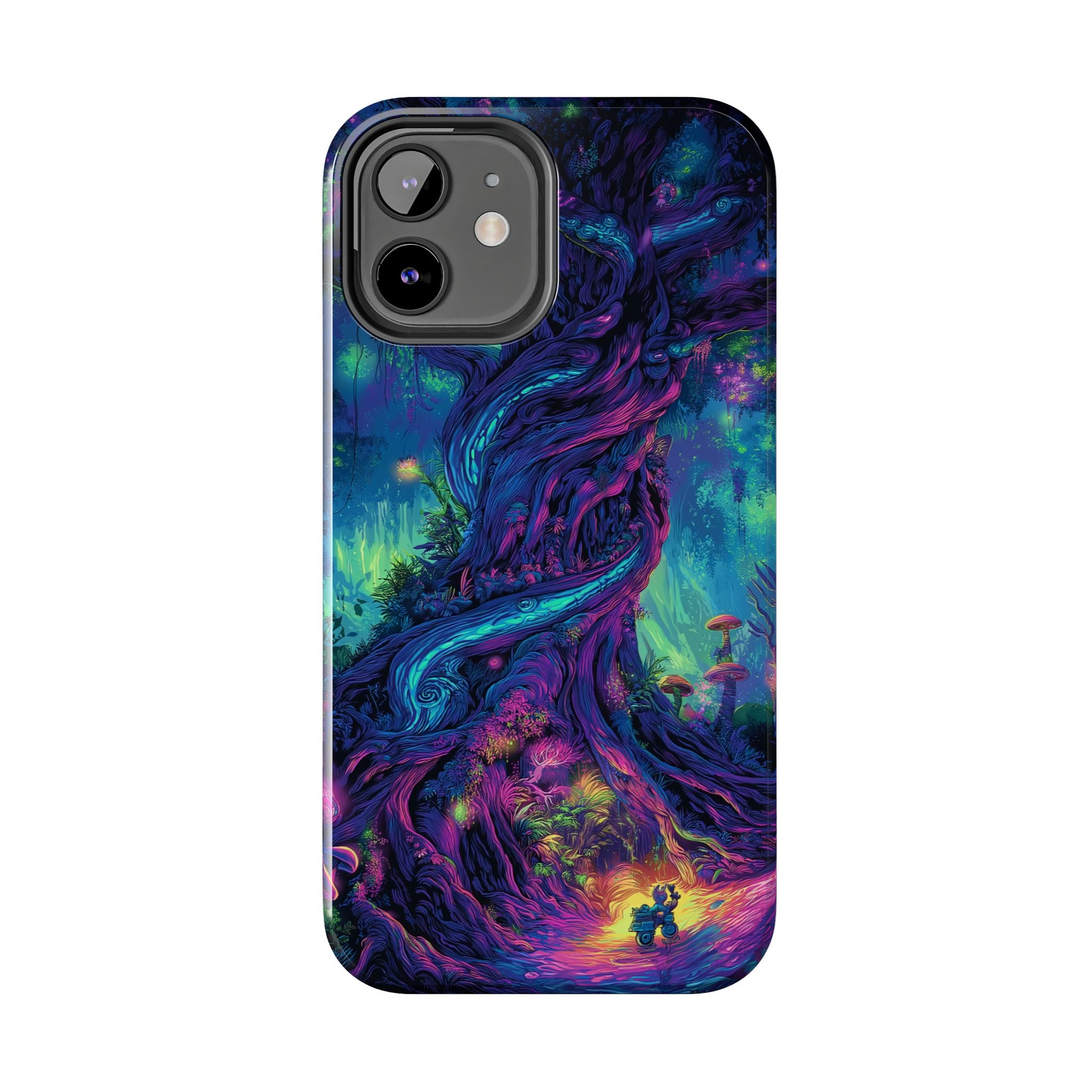 Psychedelic Tree Tough Phone Cases