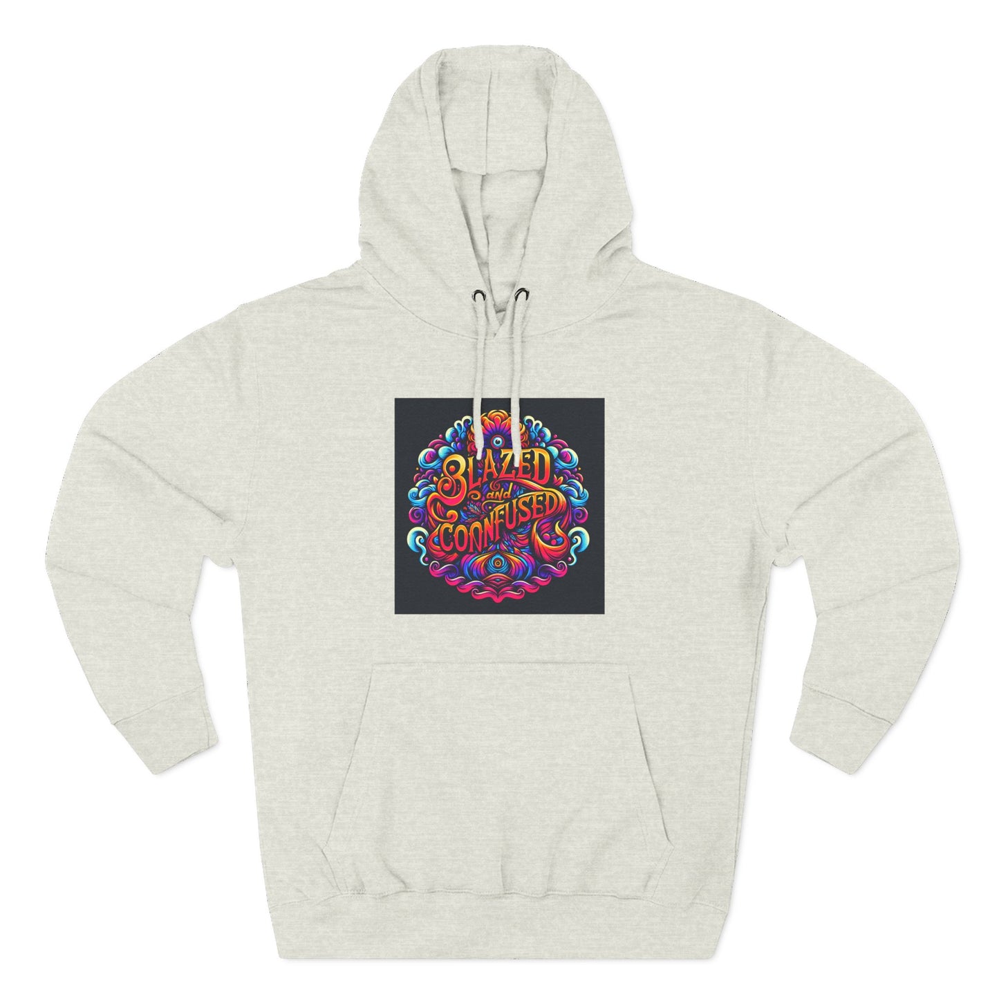 Blazed and Confused Three-Panel Fleece Hoodie