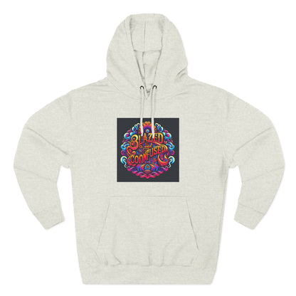 Blazed and Confused Three-Panel Fleece Hoodie