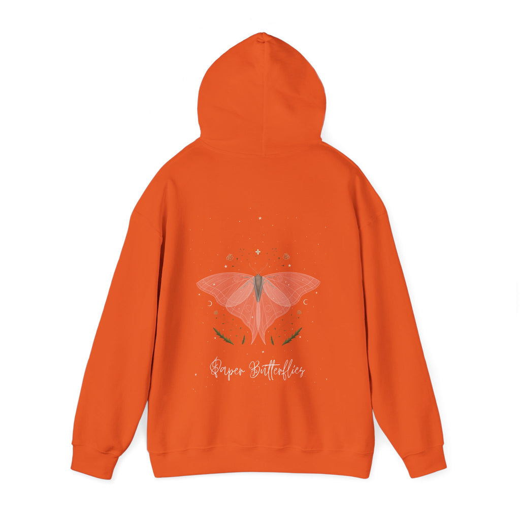 Paper Butterflies Fancy Unisex Heavy Blend Hooded Sweatshirt