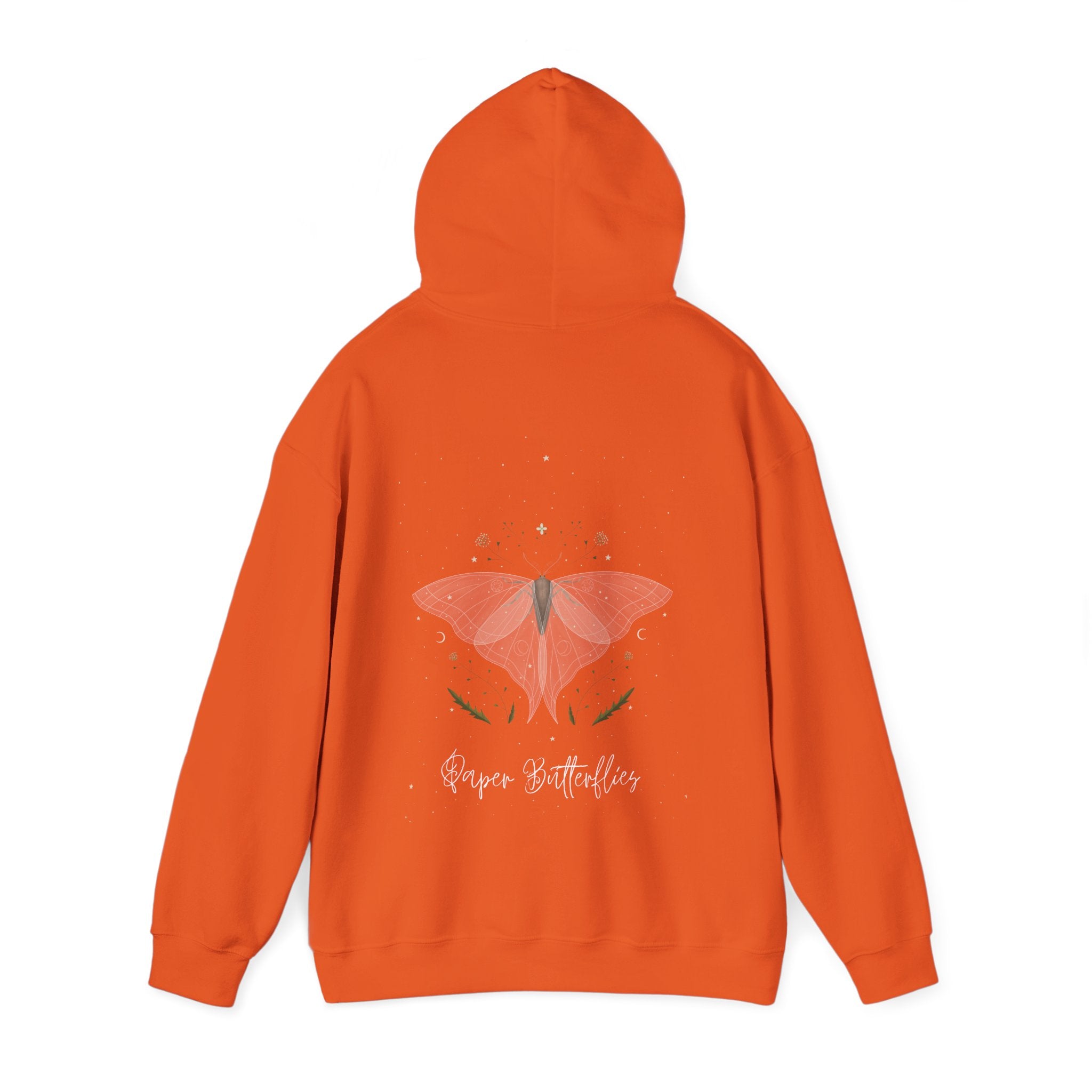 Paper Butterflies Fancy Unisex Heavy Blend Hooded Sweatshirt