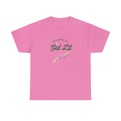 Get Lit Holiday Unisex Heavy Cotton Tee
