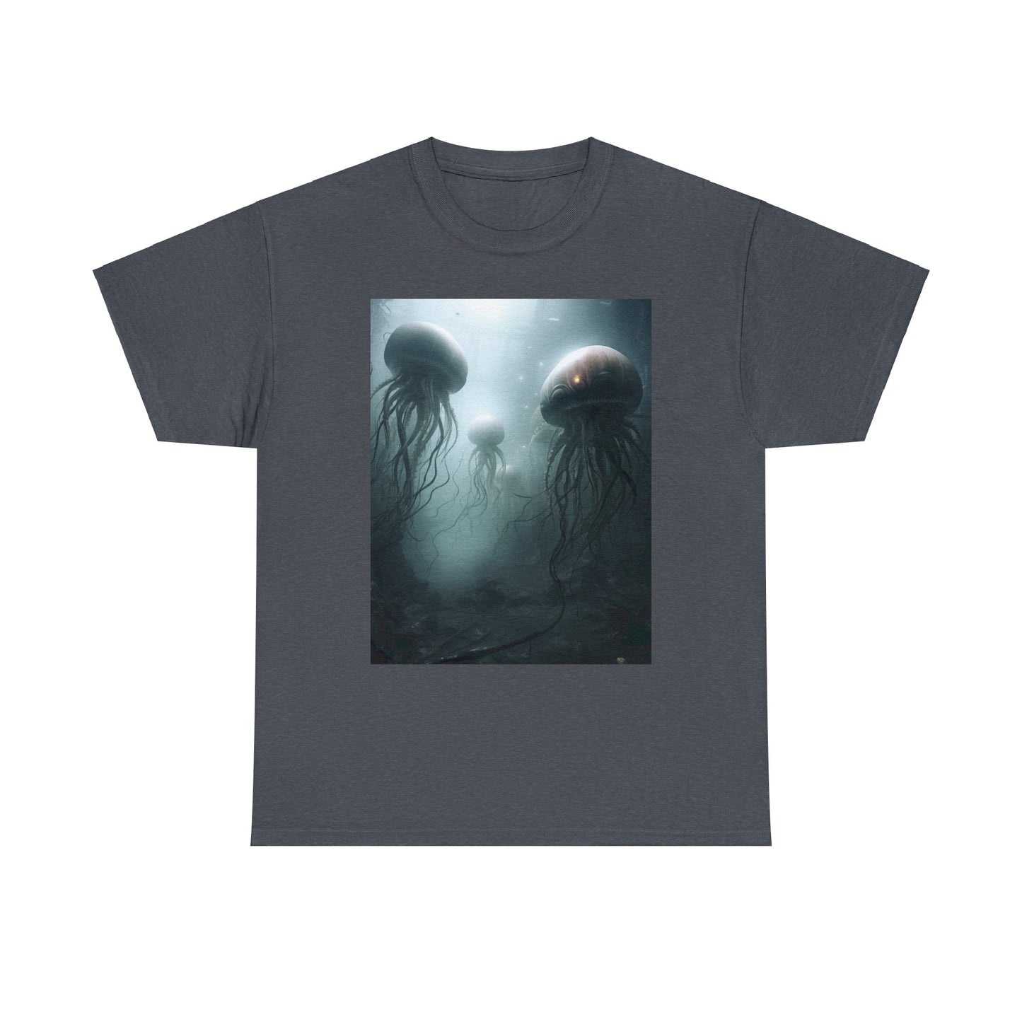 Alien Jellyfish Unisex Heavy Cotton Tee