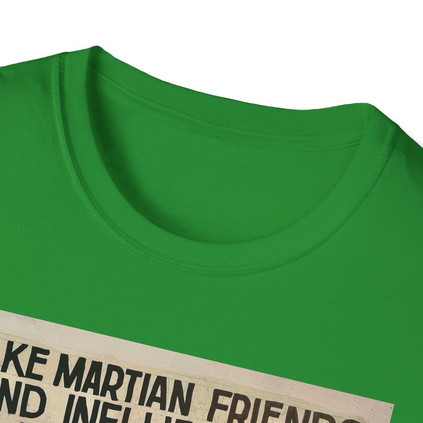 Mars Aliens Unisex Softstyle T-Shirt