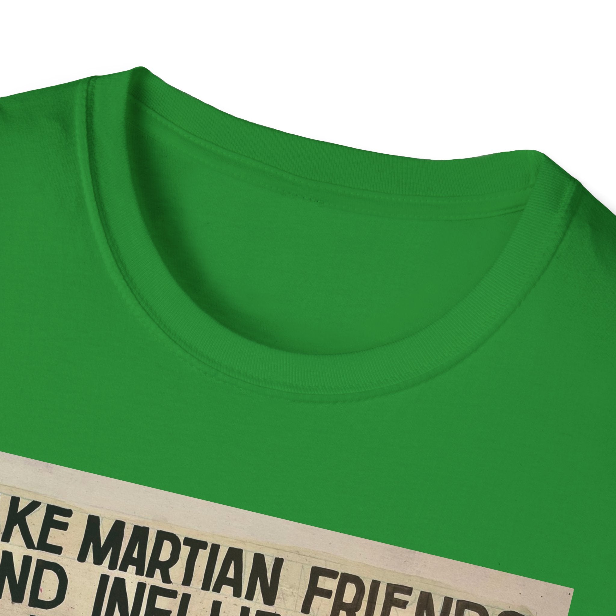 Mars Aliens Unisex Softstyle T-Shirt