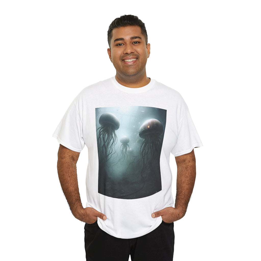 Alien Jellyfish Unisex Heavy Cotton Tee