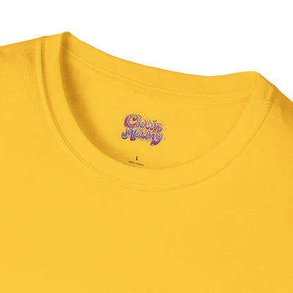 Draw and Guffaw Loren K Little Old Lady Unisex Softstyle T-Shirt