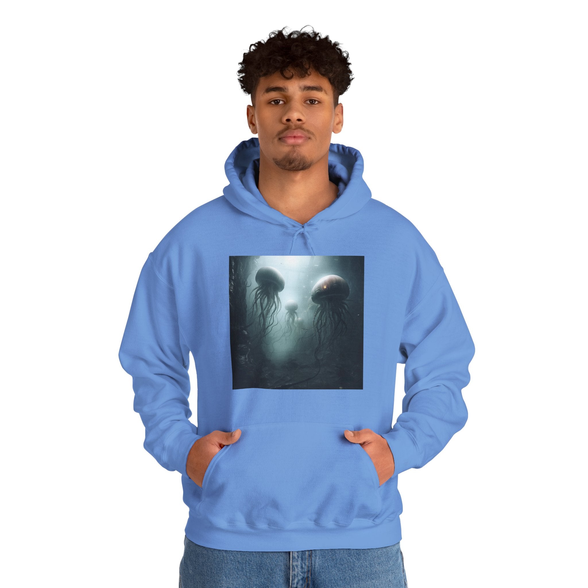 Alien Jellyfish Unisex Heavy Blend Hooded Sweatshirt