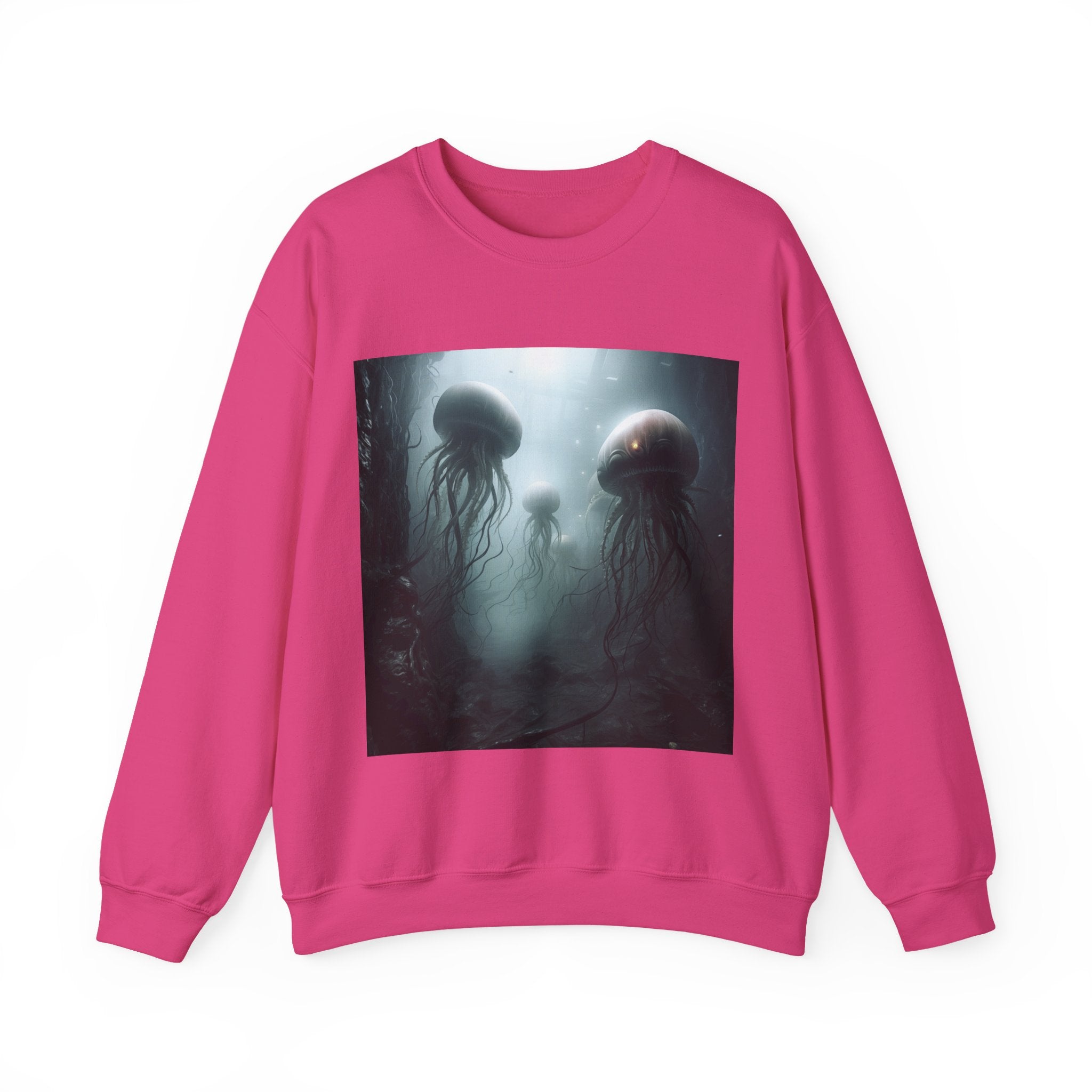Alien Jellyfish Unisex Heavy Blend Crewneck Sweatshirt