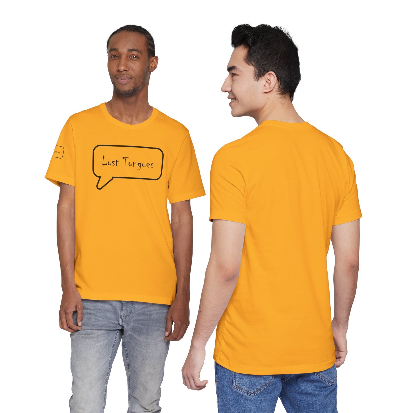 Lost Tongues Unisex Jersey Short Sleeve Tee