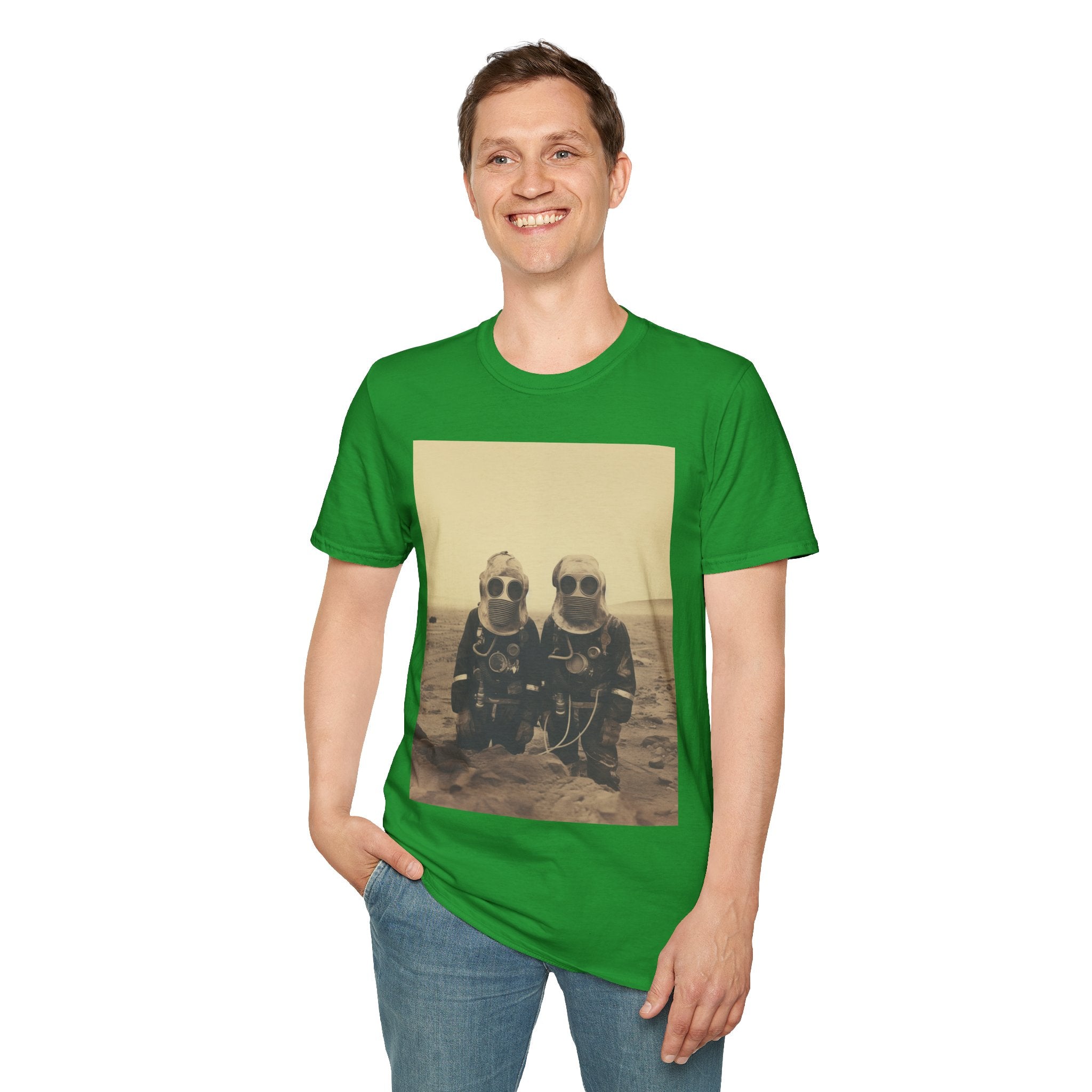 Mars Martians Unisex Softstyle T-Shirt