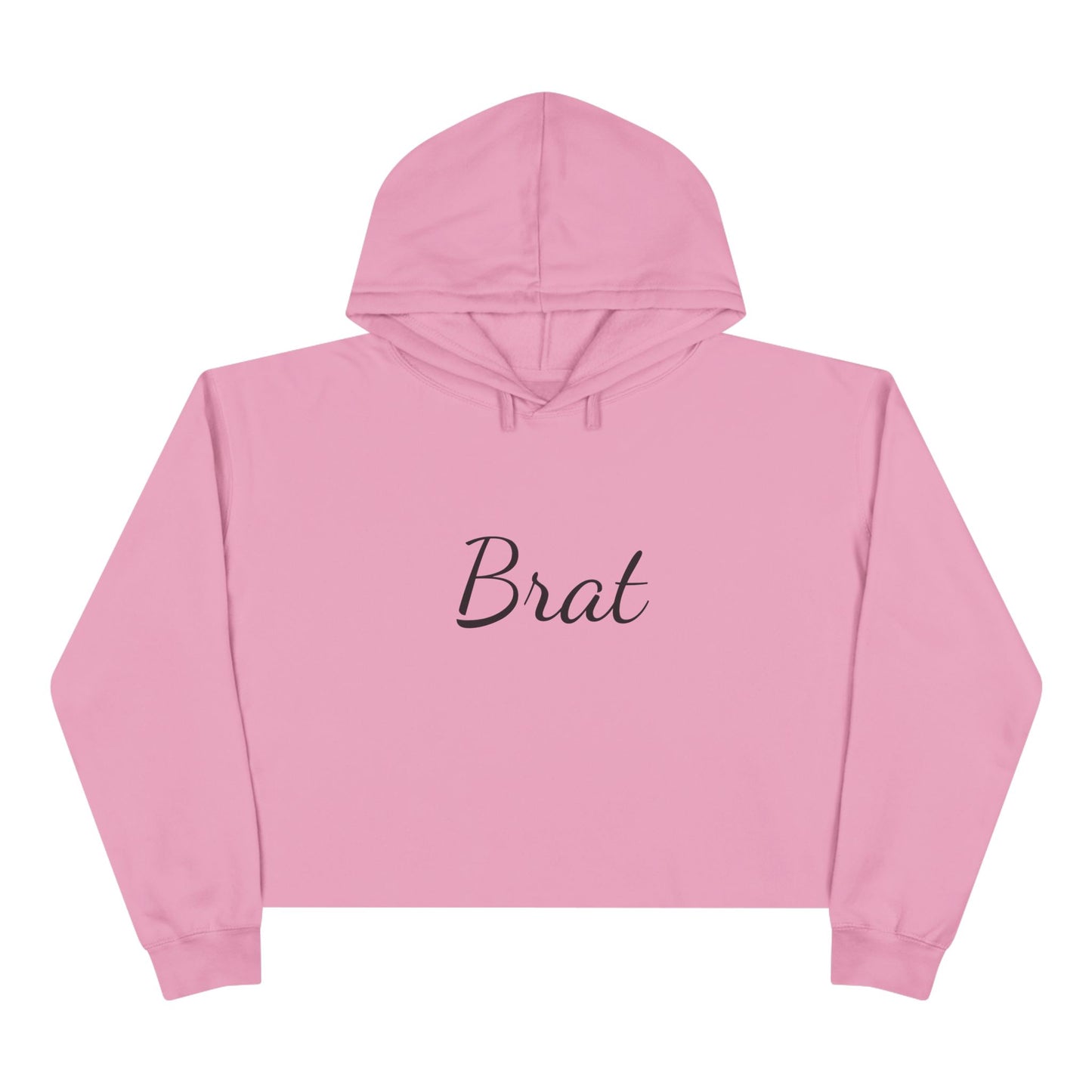 Brat XCX Crop Hoodie - Brat Design for Fashion-Forward Individuals