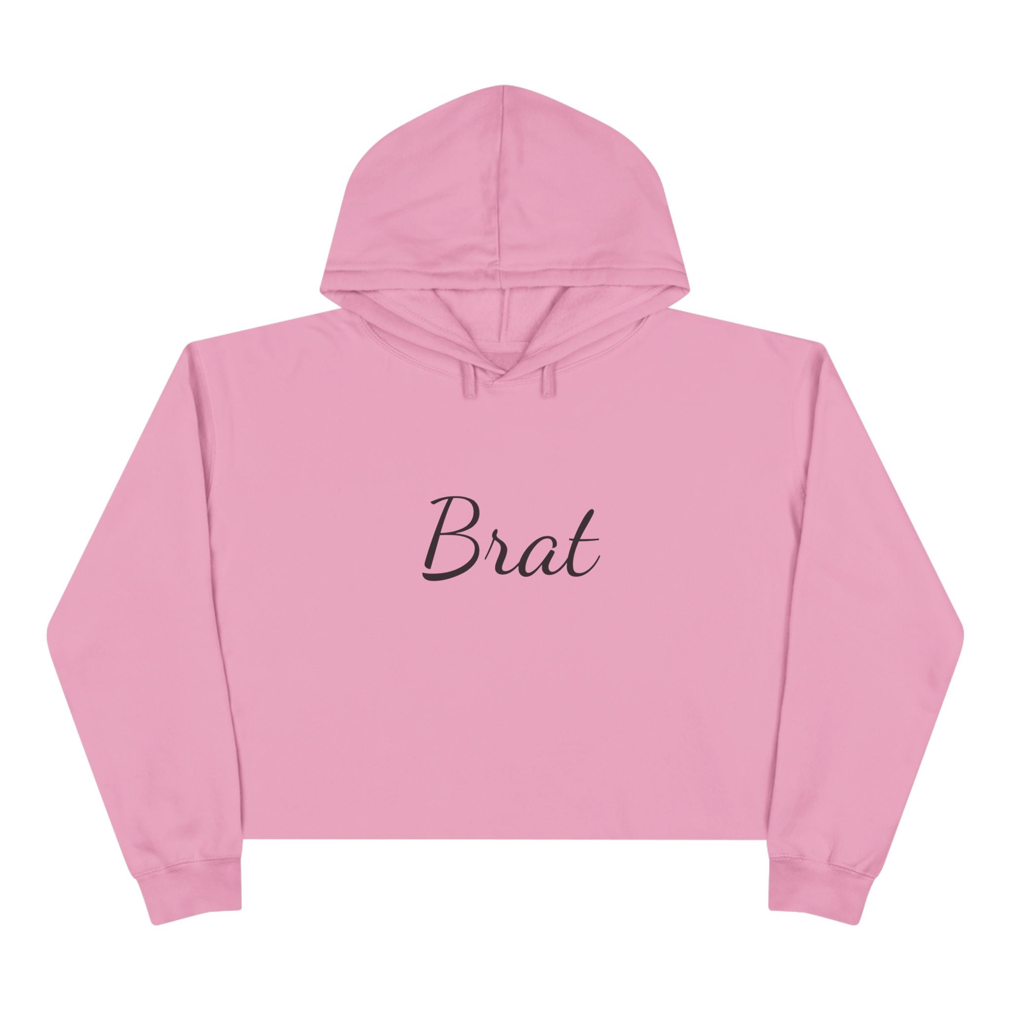 Brat XCX Crop Hoodie - Brat Design for Fashion-Forward Individuals