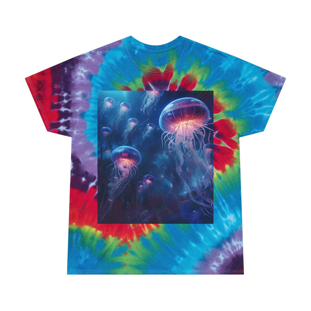 Jellyfish in Space Tie-Dye Tee, Spiral