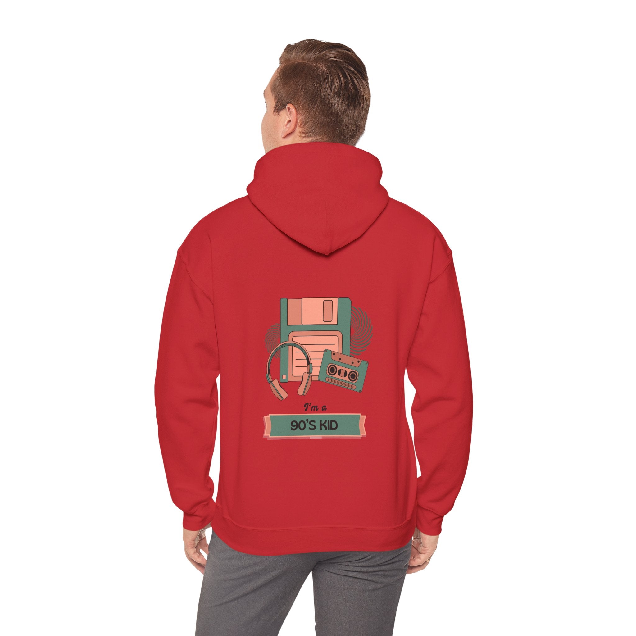 90s Kid Unisex Heavy Blend Hooded Sweatshirt