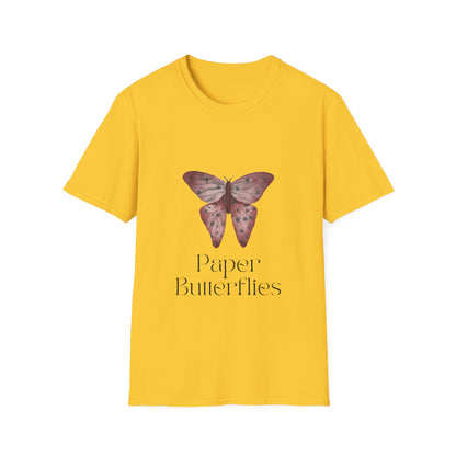 Paper Butterflies Unisex Softstyle T-Shirt