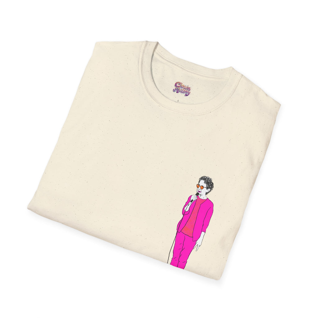 Draw and Guffaw Loren K Little Old Lady Unisex Softstyle T-Shirt