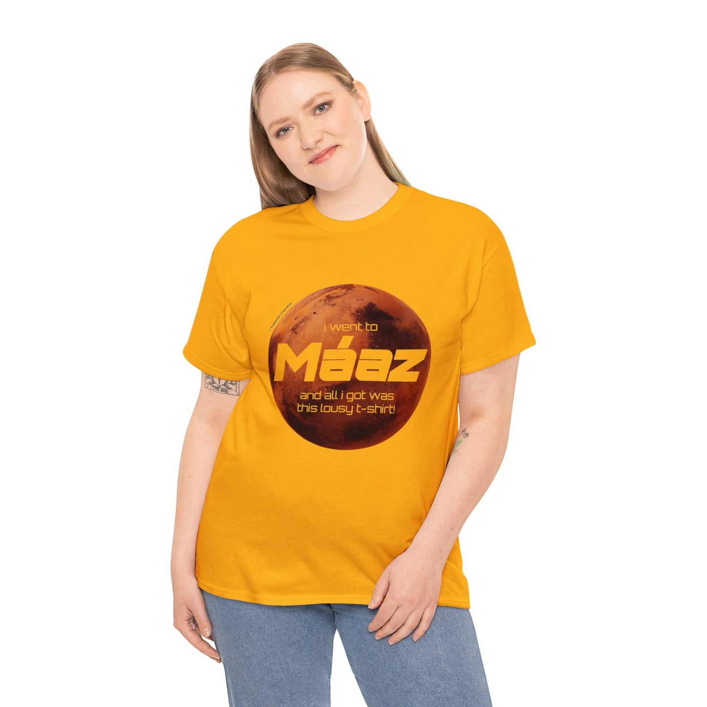 Went To Mars Unisex Heavy Cotton Tee