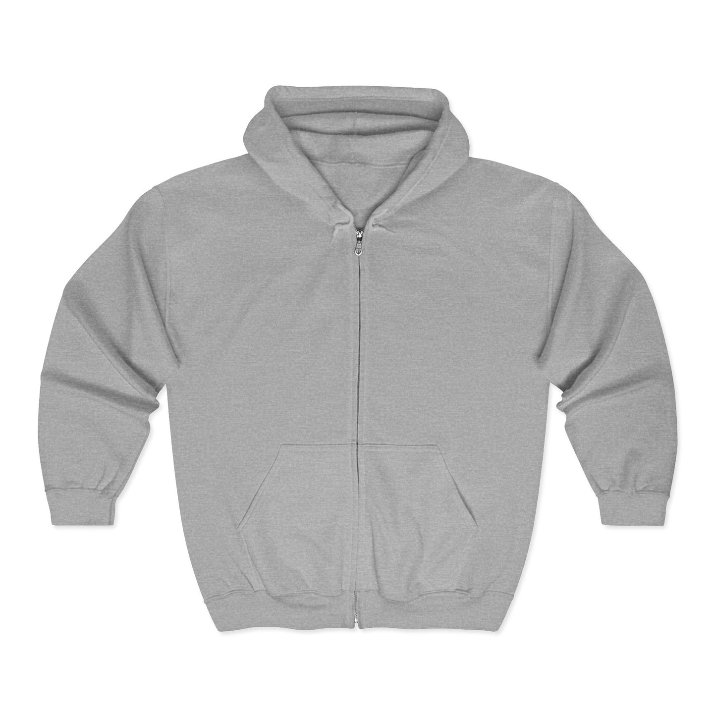 Clown Mutiny Face Unisex Heavy Blend Full Zip Hooded Sweatshirt