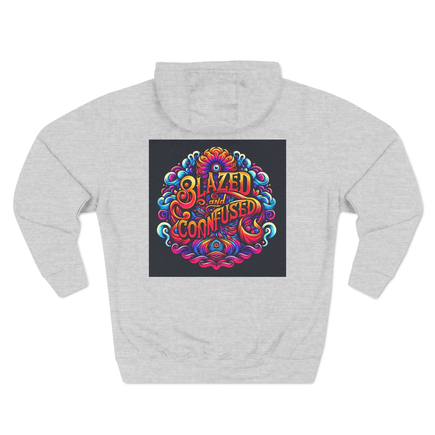 Blazed and Confused Three-Panel Fleece Hoodie