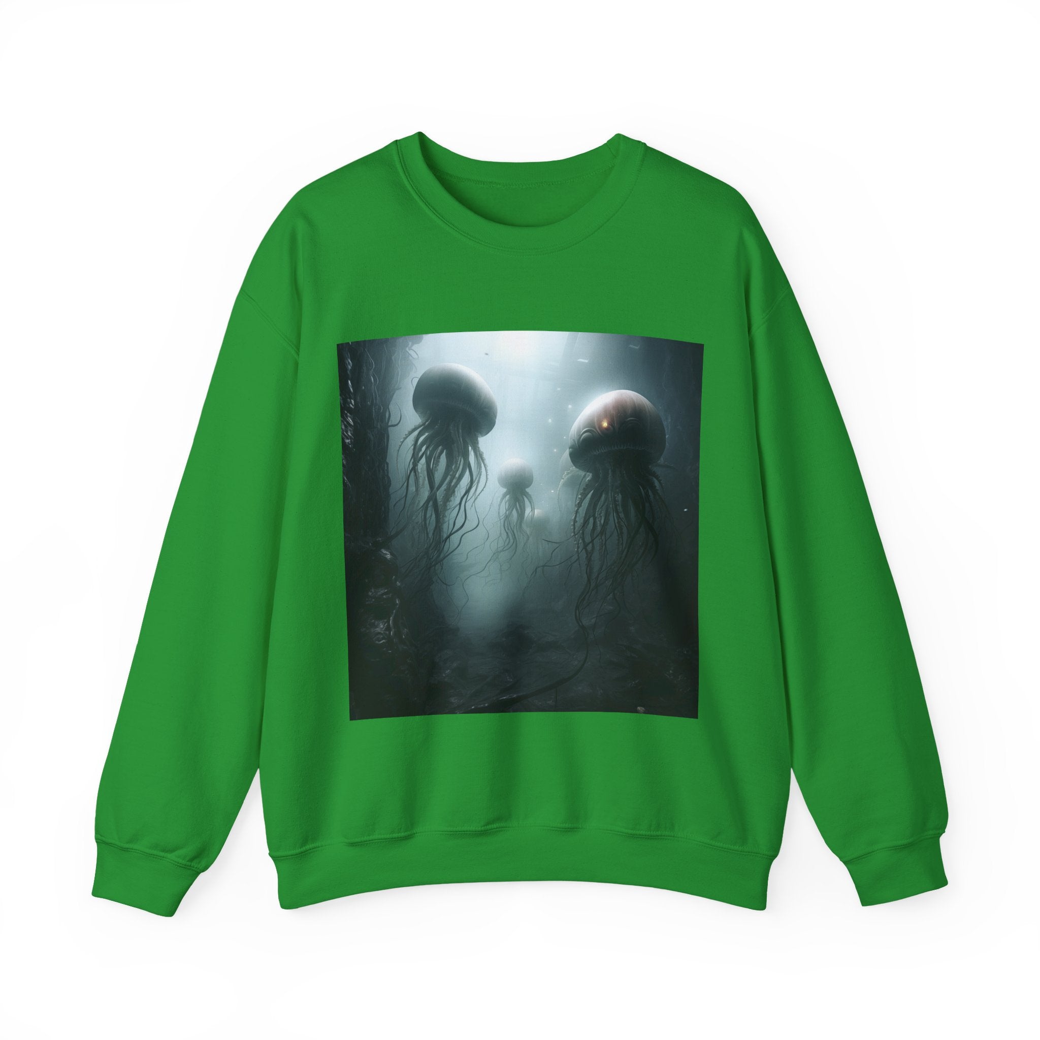 Alien Jellyfish Unisex Heavy Blend Crewneck Sweatshirt