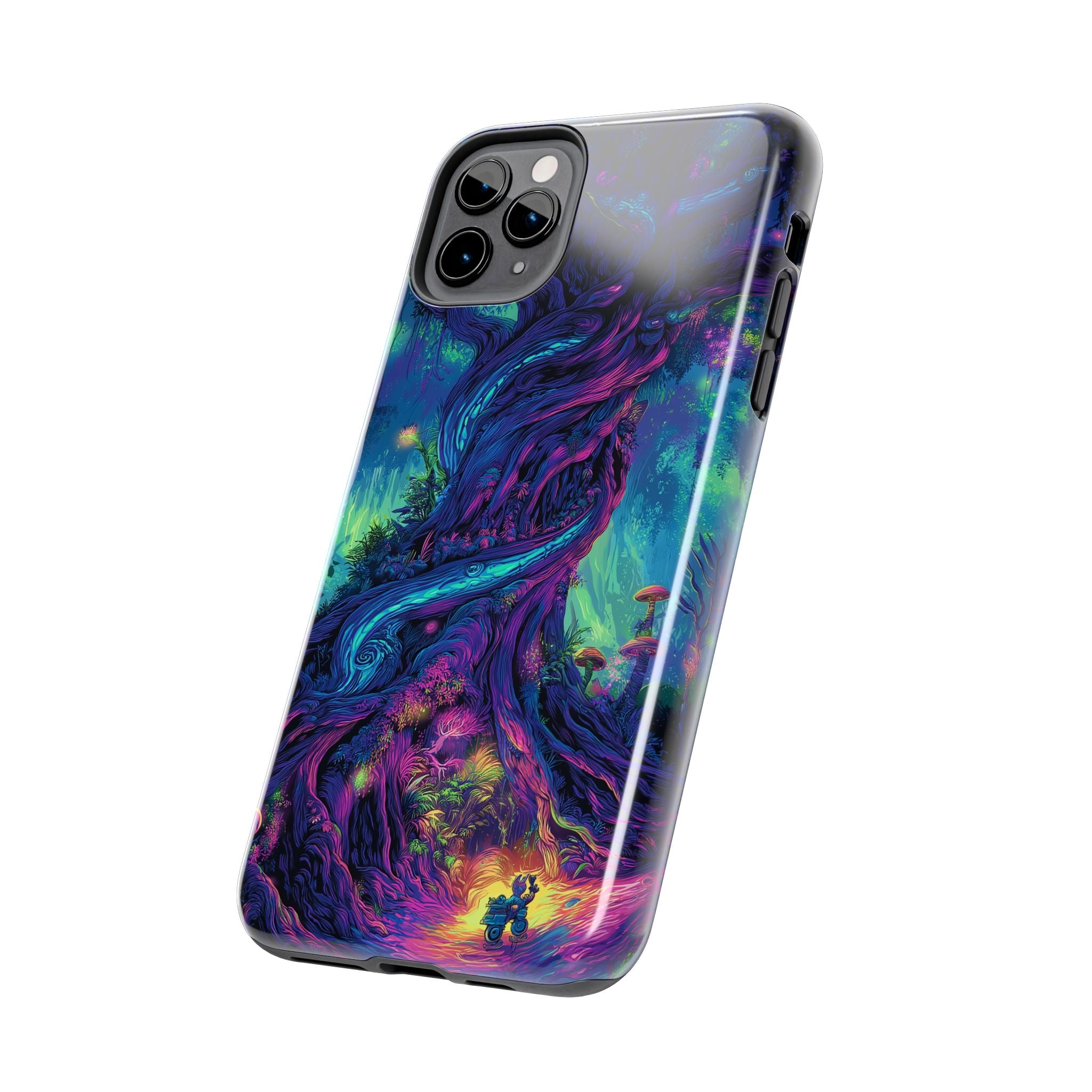 Psychedelic Tree Tough Phone Cases