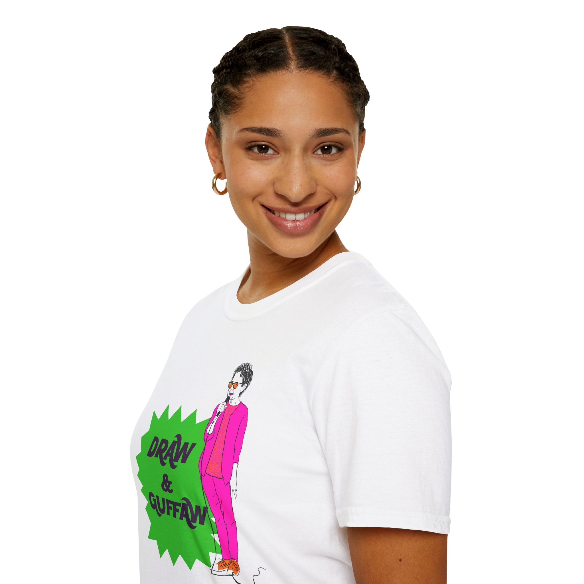Draw and Guffaw Unisex Softstyle T-Shirt