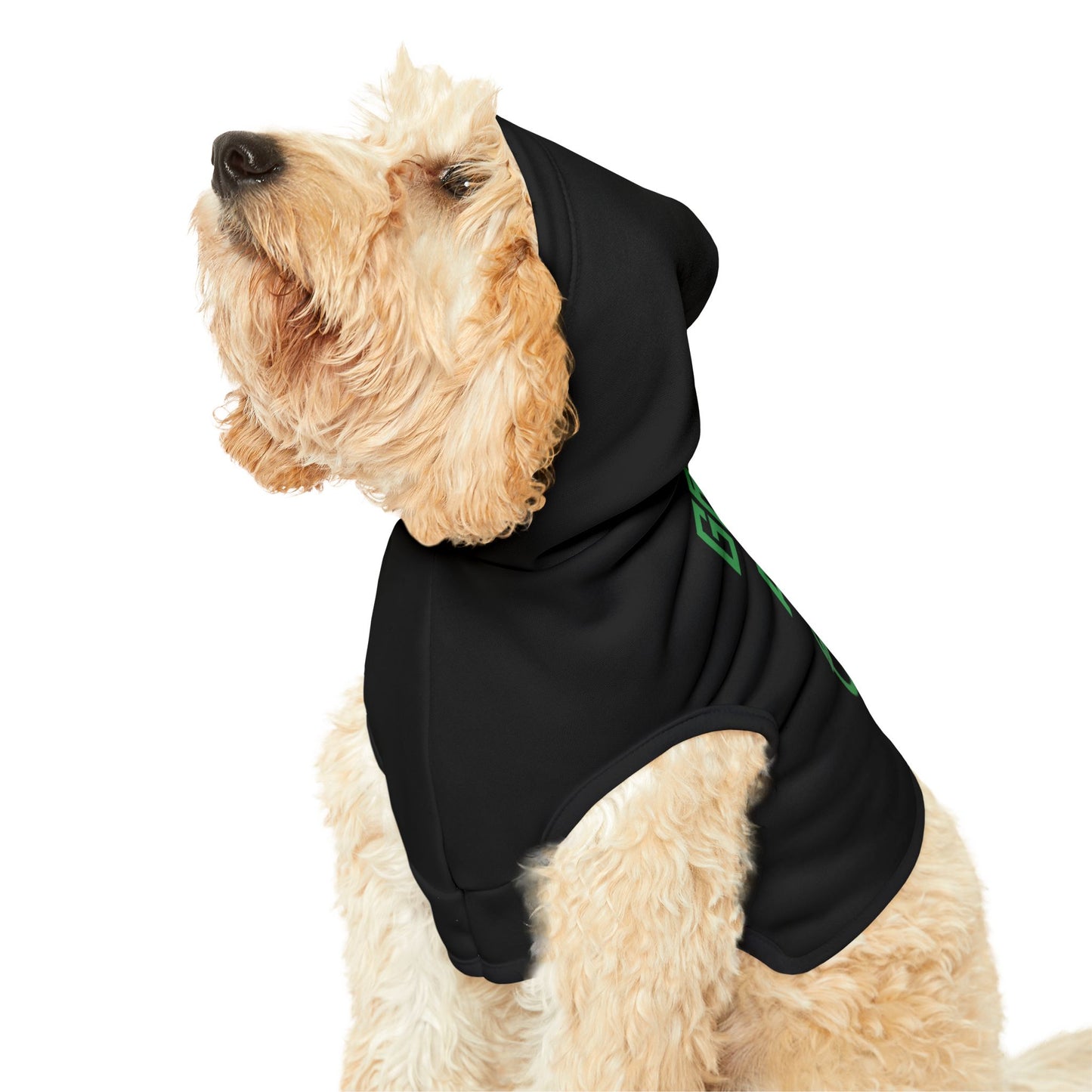 Green Army Dog Hoodie