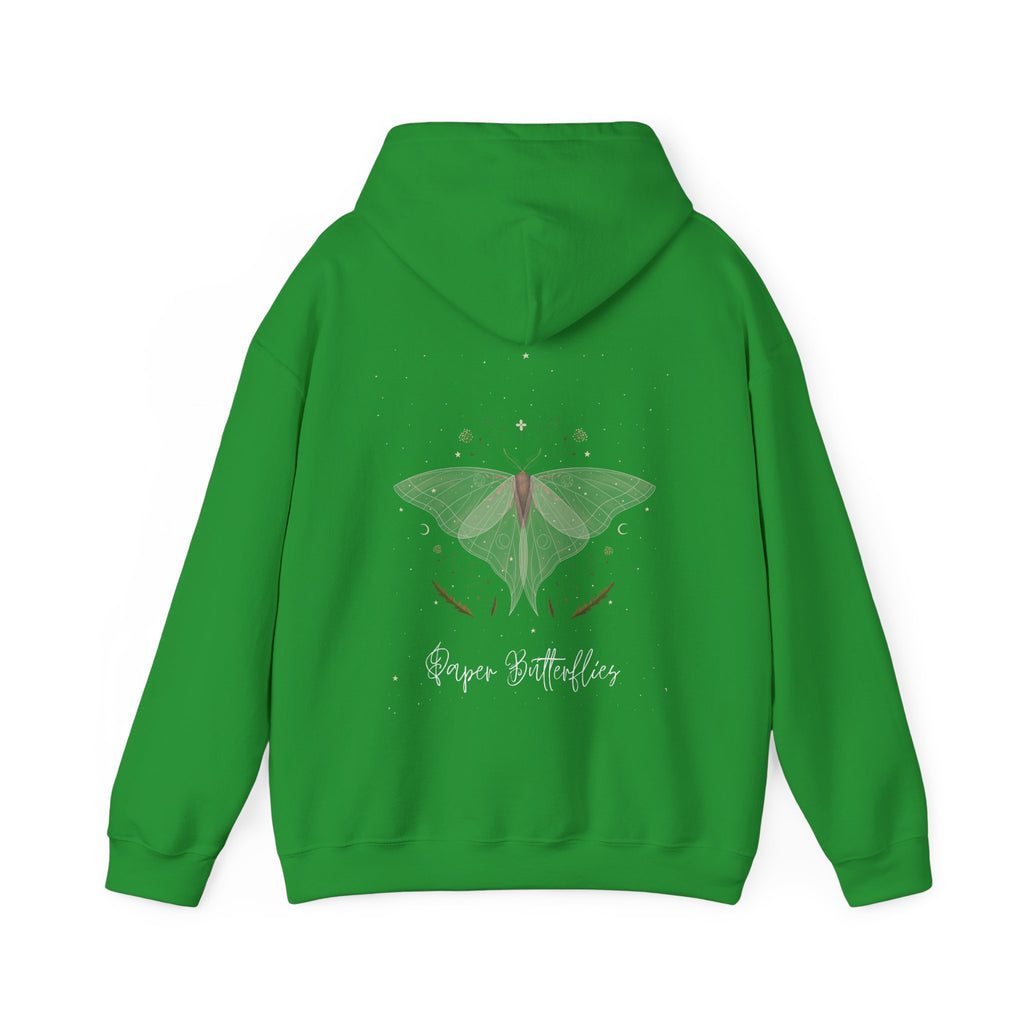 Paper Butterflies Fancy Unisex Heavy Blend Hooded Sweatshirt